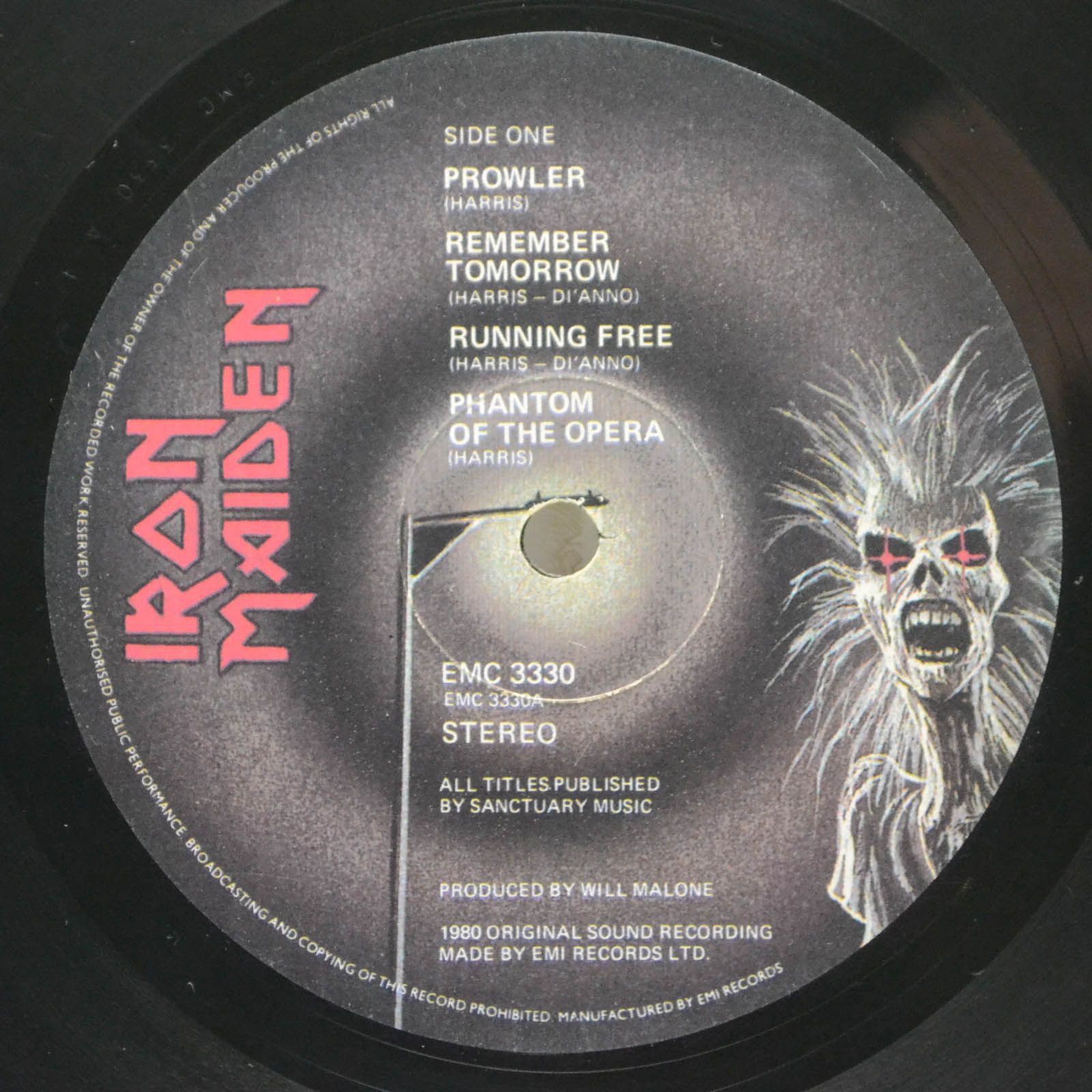 Iron Maiden — Iron Maiden (1-st, UK), 1980