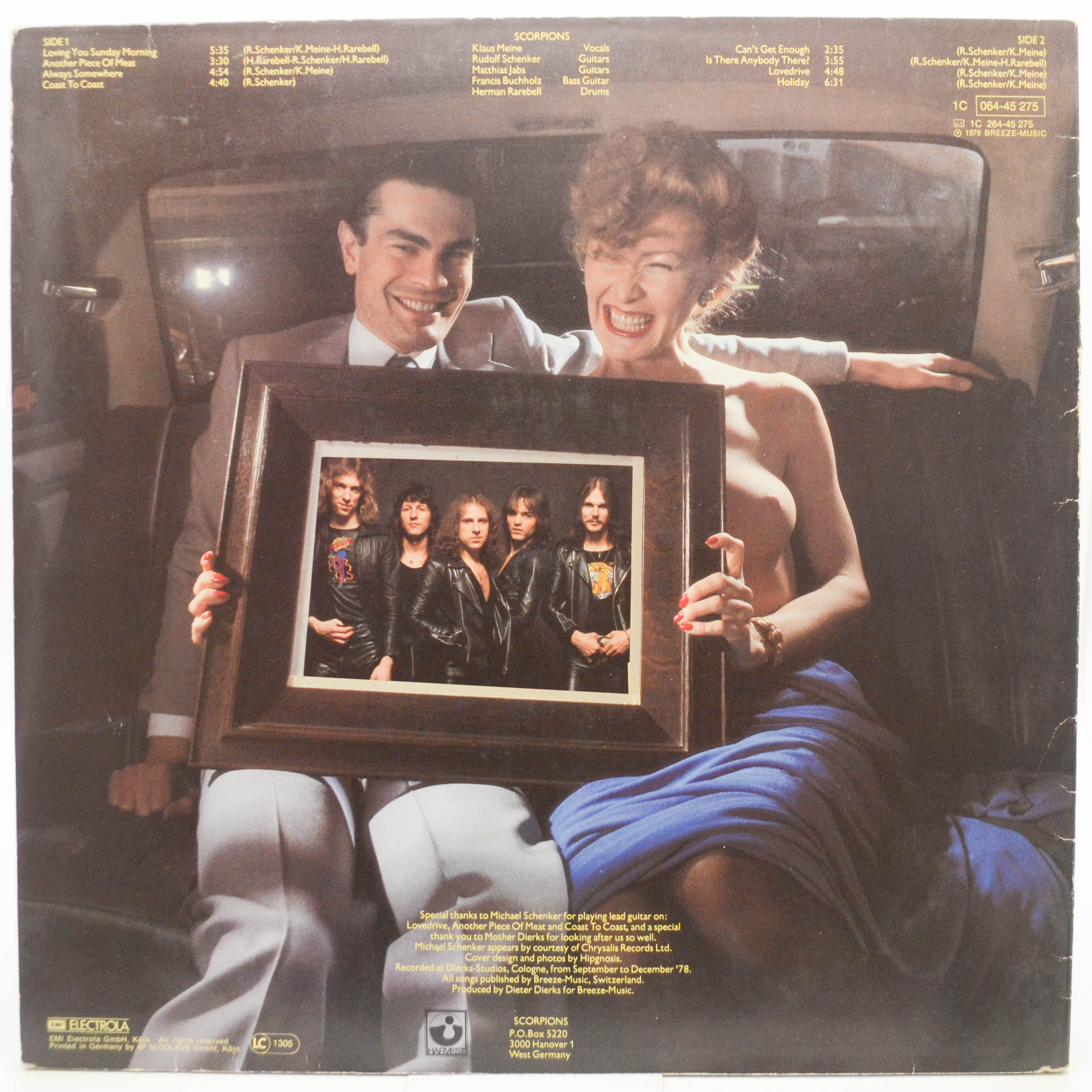 Scorpions — Lovedrive, 1979