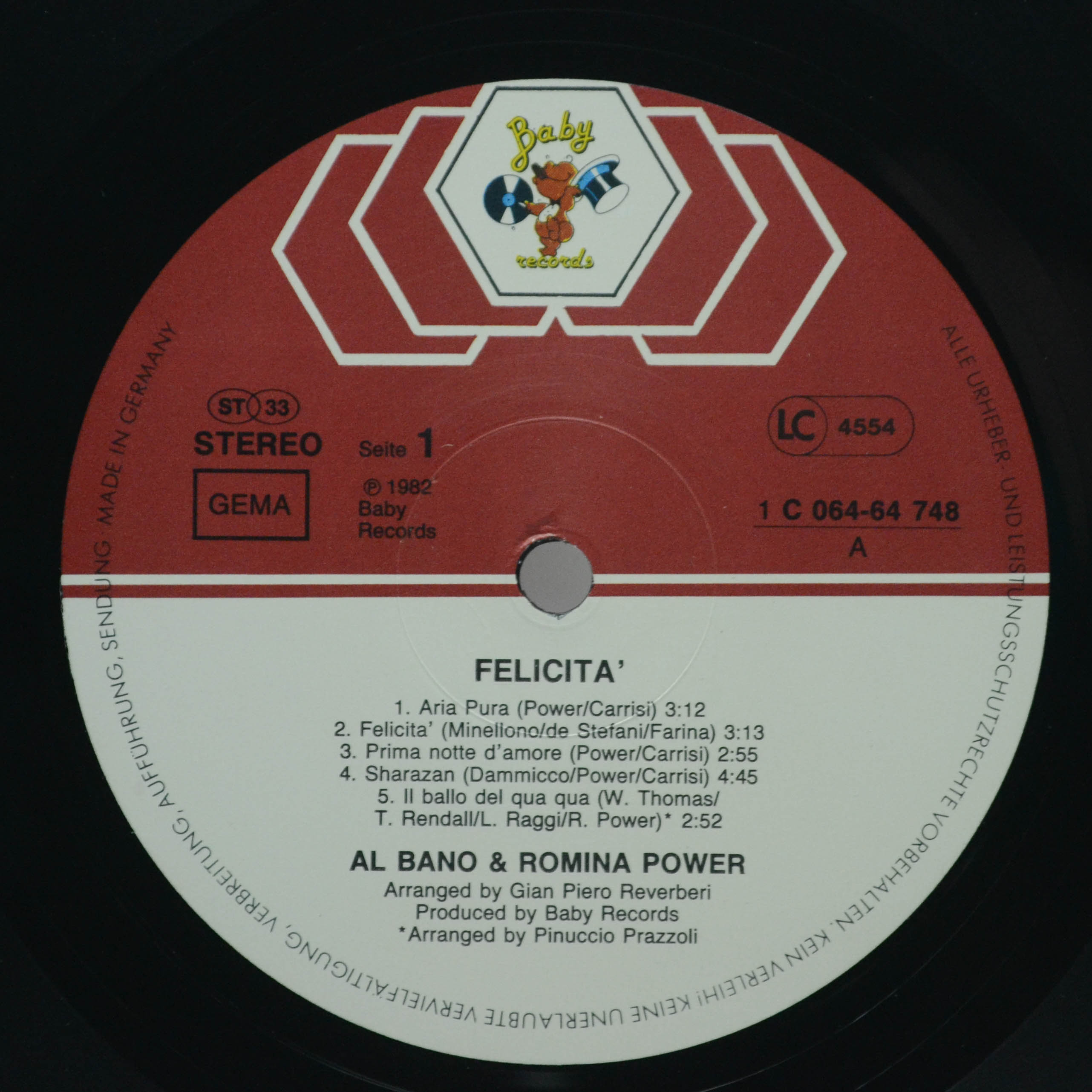 Al Bano & Romina Power — Felicità, 1982