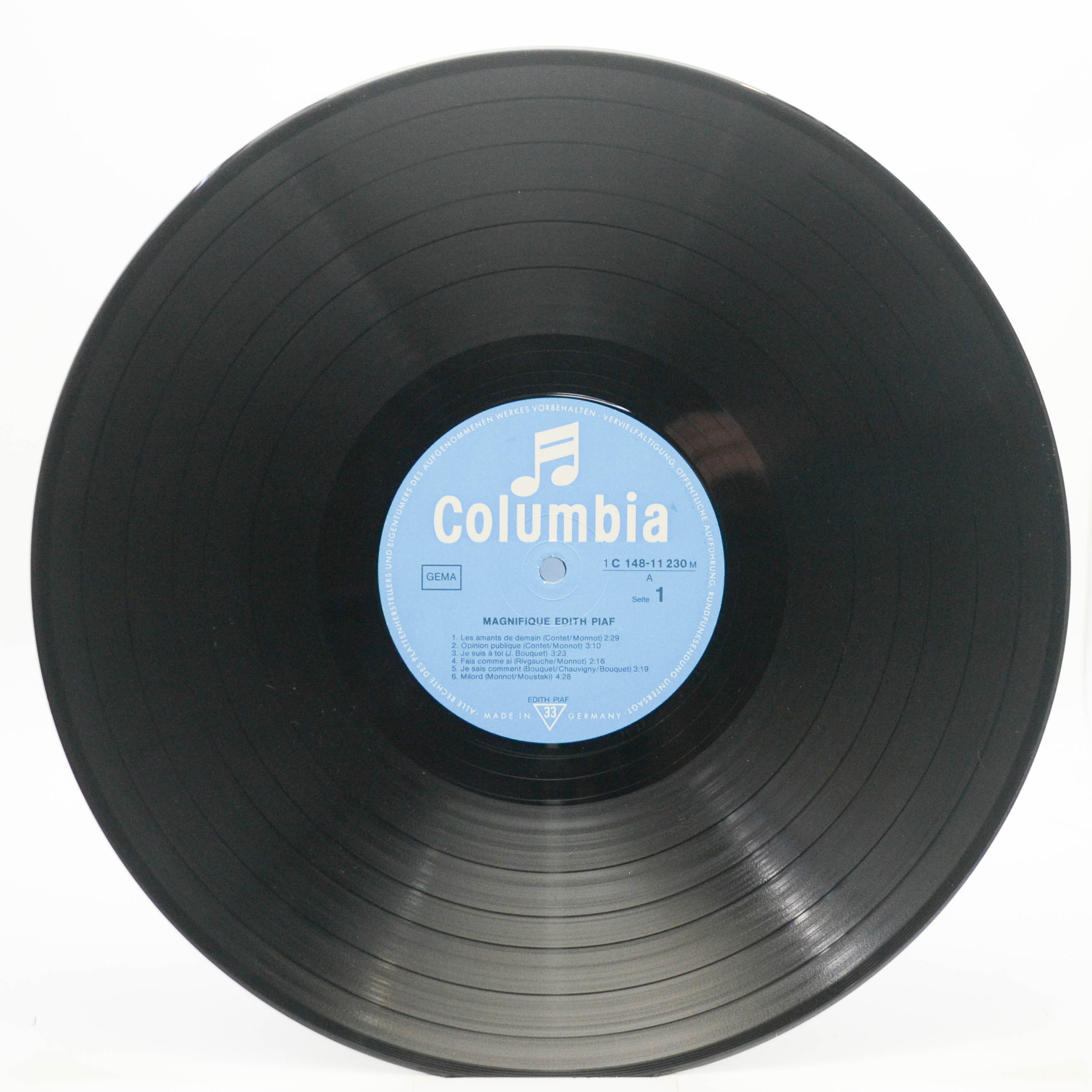 Edith Piaf — Magnifique Edith Piaf (2LP), 1973