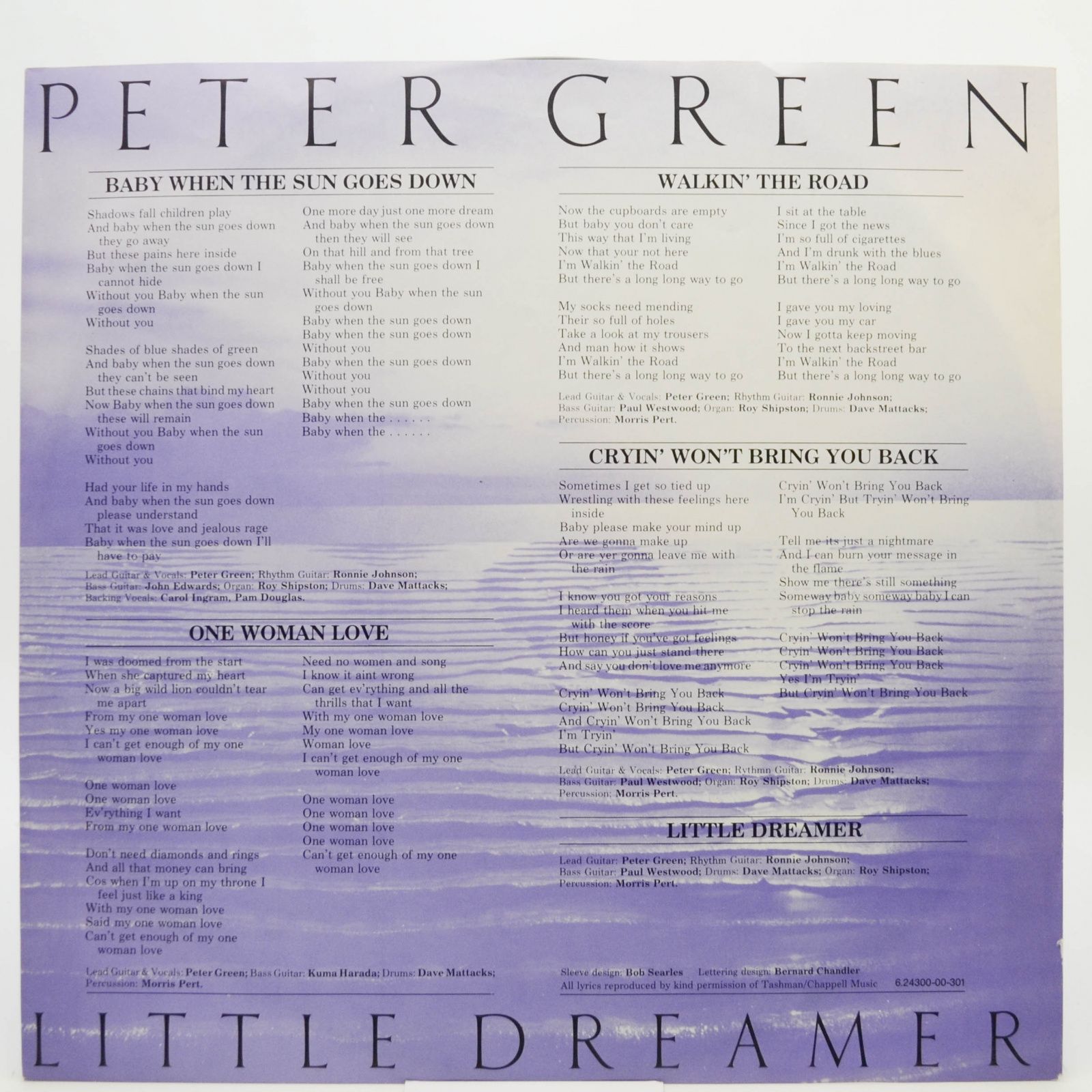 Peter Green — Little Dreamer, 1980