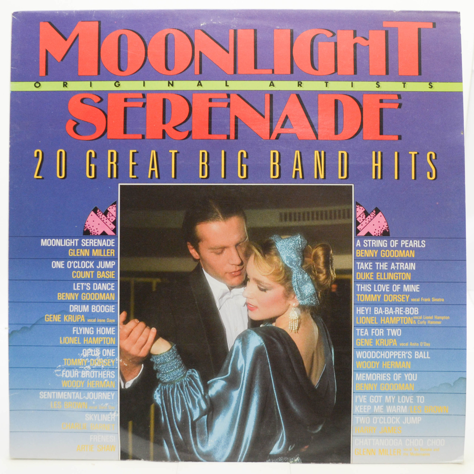 Виниловая пластинка Various — Moonlight Serenade - 20 Great Big Band Hits, 1984
