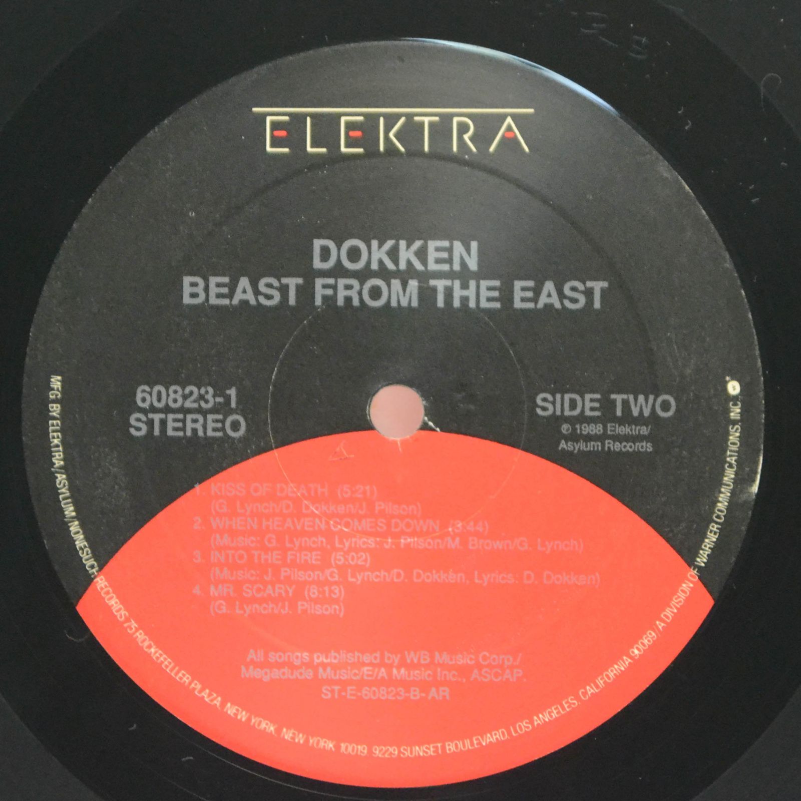 Dokken — Beast From The East (2LP, 1-st, USA), 1988