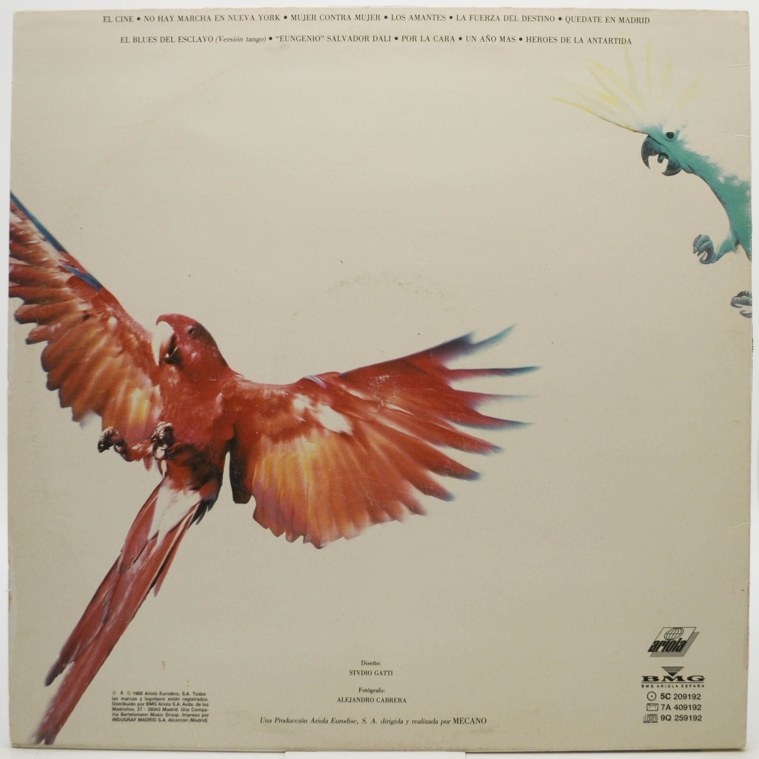 Mecano — Descanso Dominical, 1988