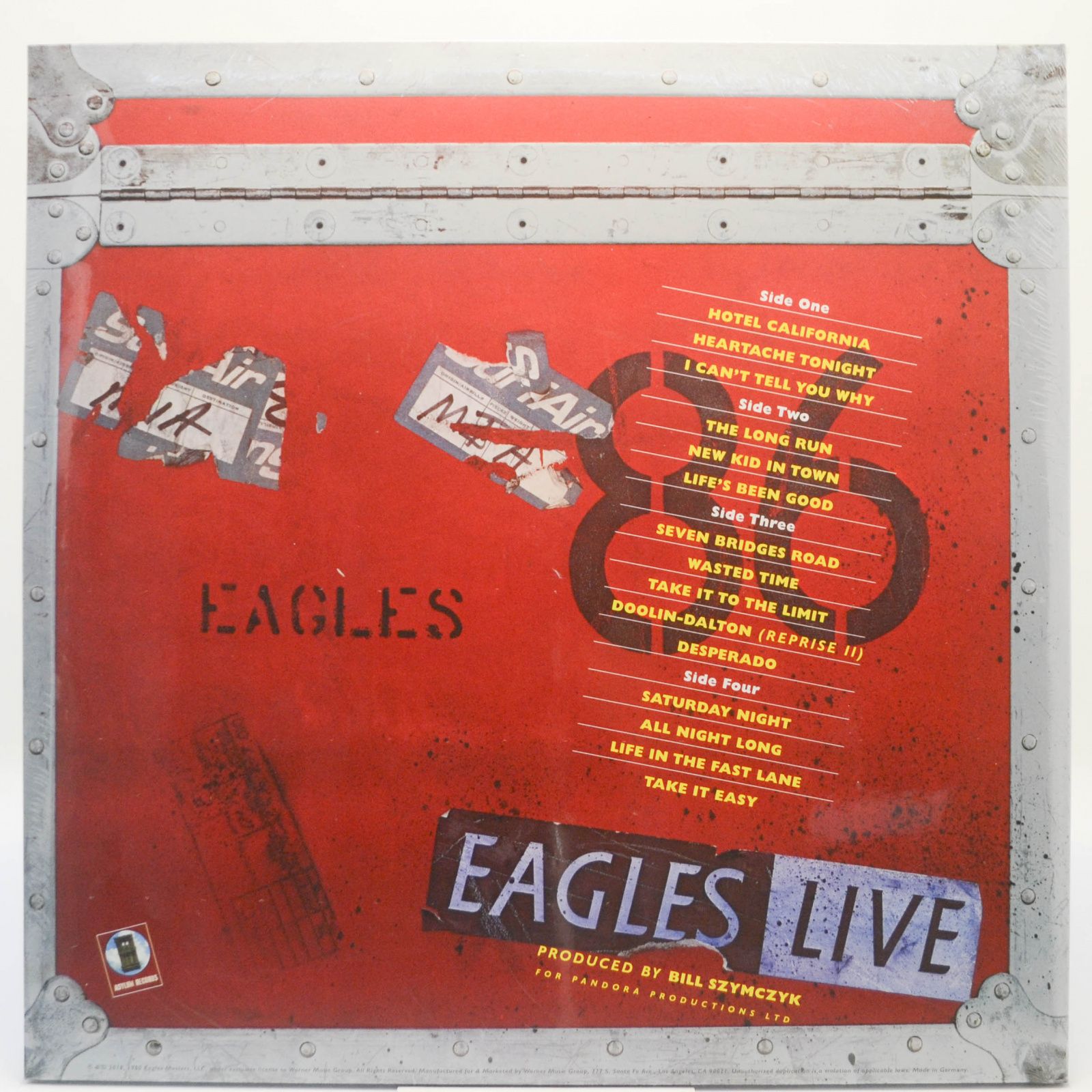 Eagles — Eagles Live (2LP), 1980