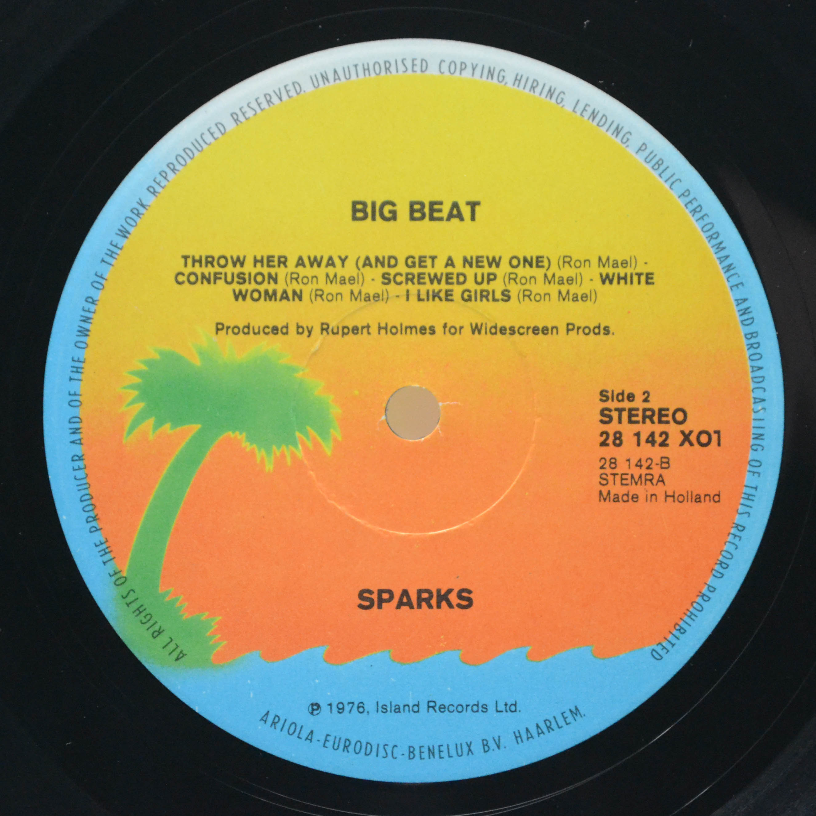 Sparks — Big Beat, 1976
