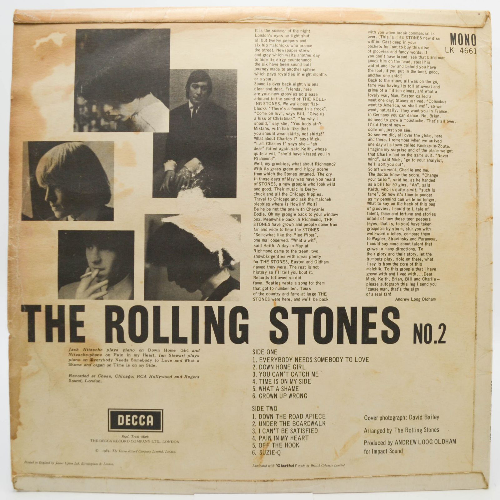 Rolling Stones — No. 2 (1-st, UK), 1965