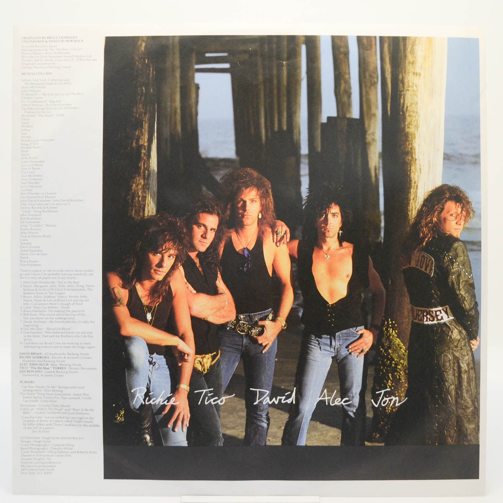 Bon Jovi — New Jersey, 1988