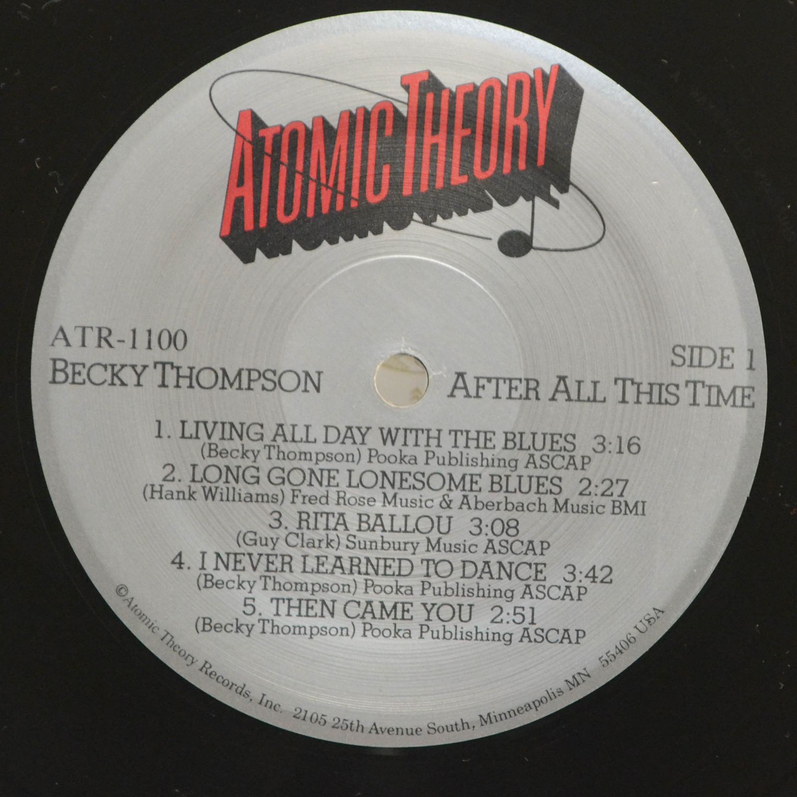 Becky Thompson — After All This Time, 1988
