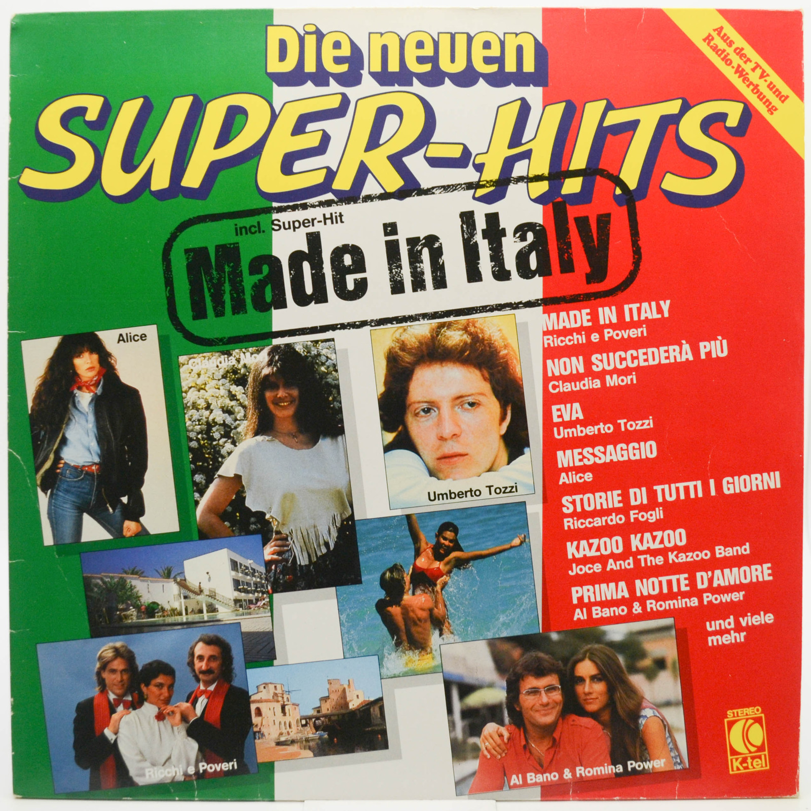 Various — Die Neuen Super-Hits (Made In Italy), 1982