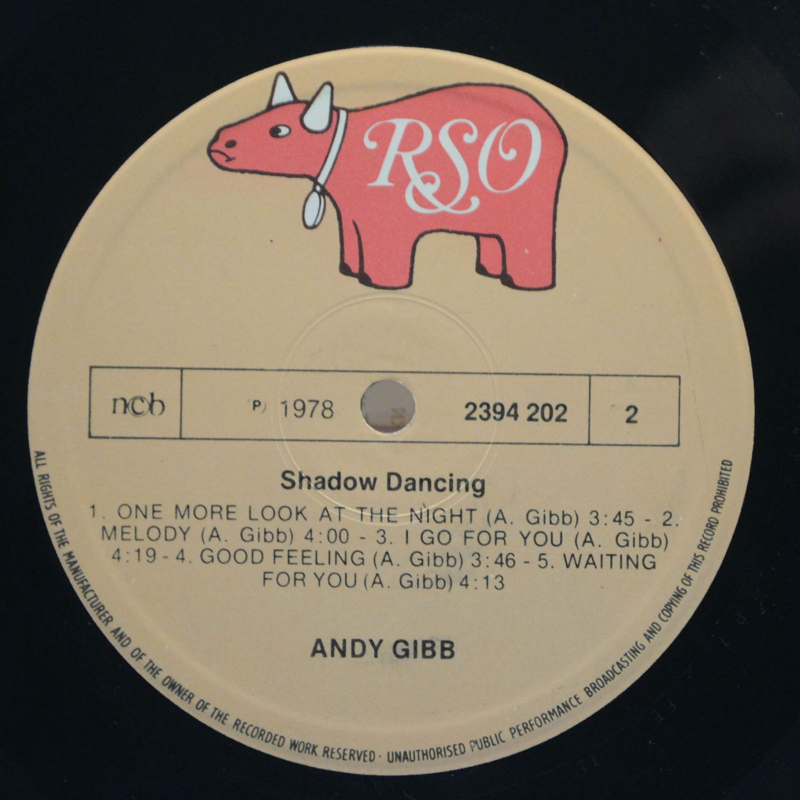 Andy Gibb — Shadow Dancing, 1978