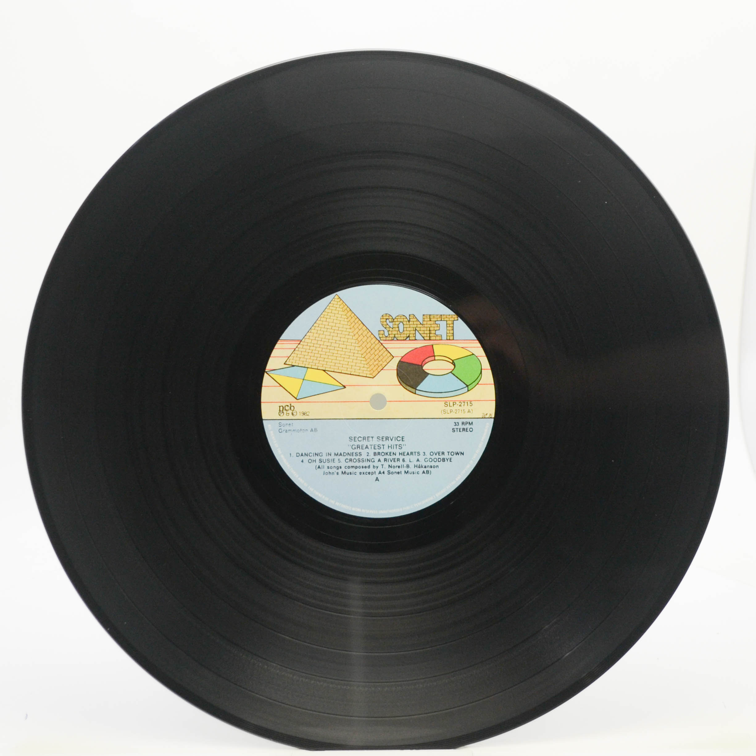 Виниловая пластинка Secret Service — Greatest Hits (1-st, Sweden), 1982