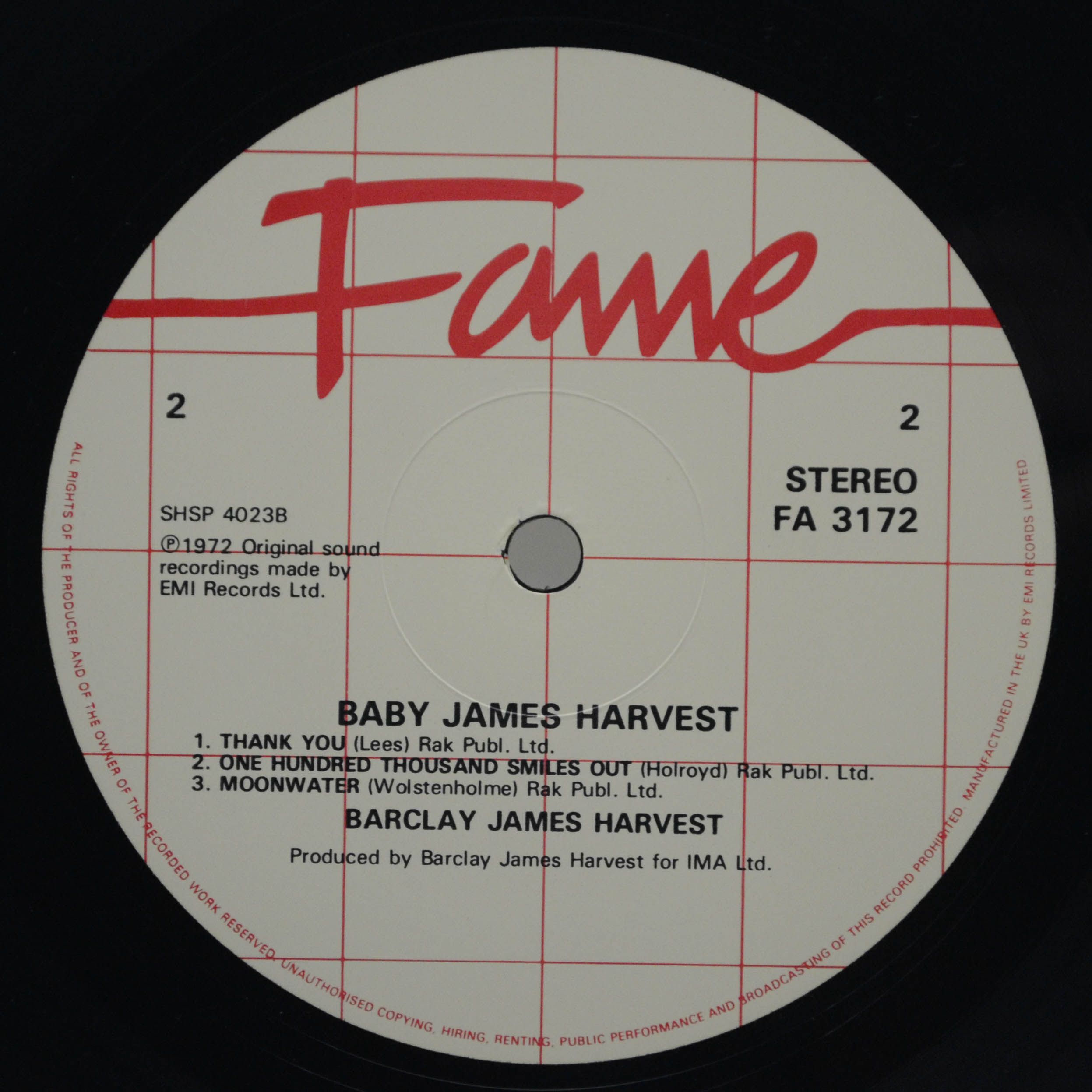 Barclay James Harvest — Baby James Harvest, 1972