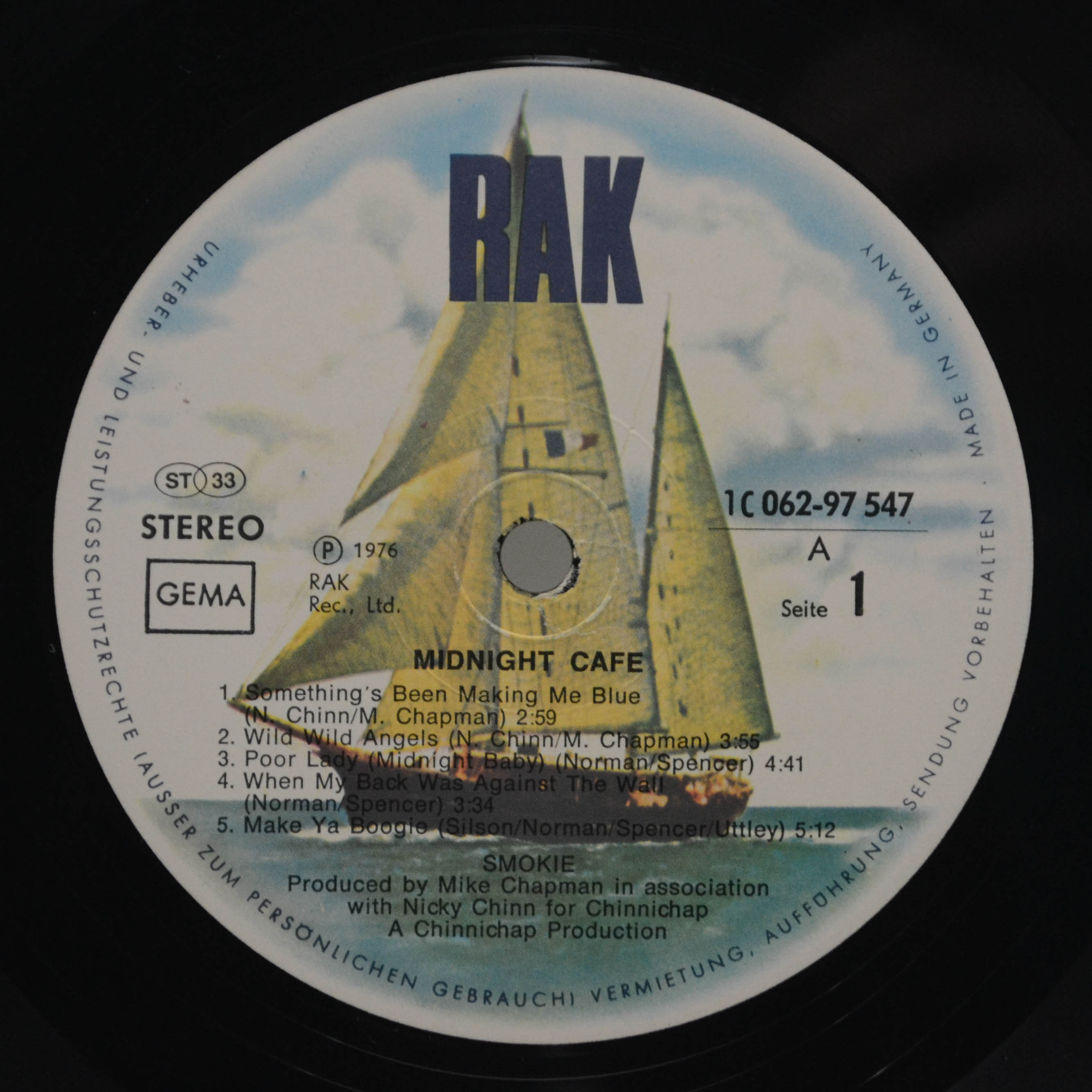 Smokie — Midnight Café, 1976