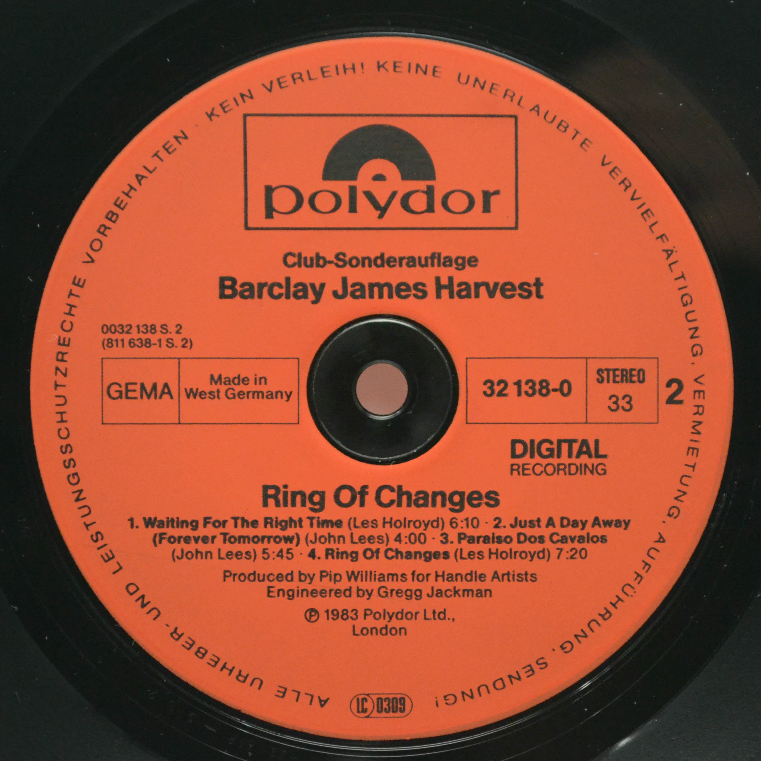 Barclay James Harvest — Ring Of Changes, 1983