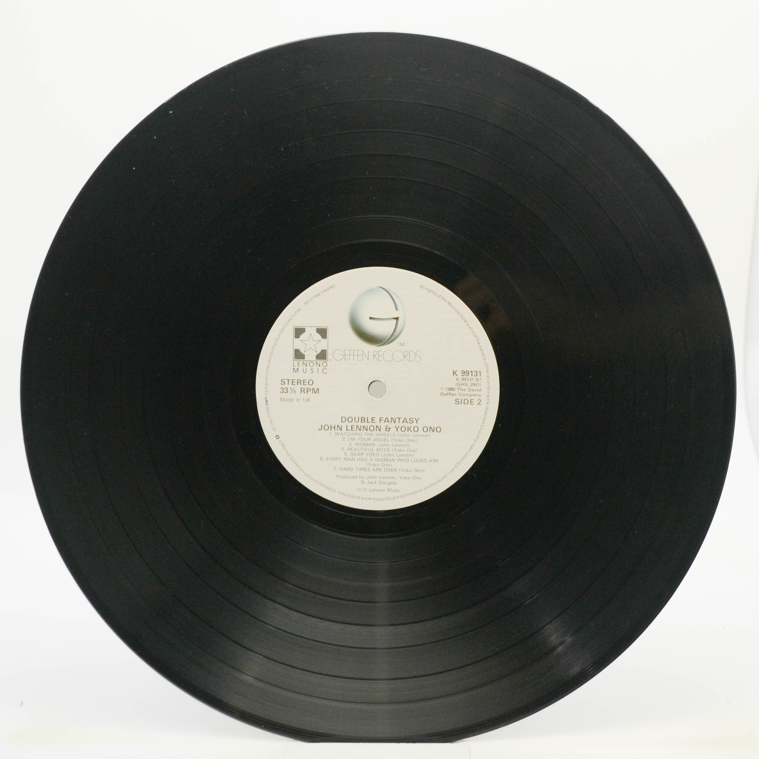 Виниловая пластинка John Lennon & Yoko Ono — Double Fantasy (UK), 1980