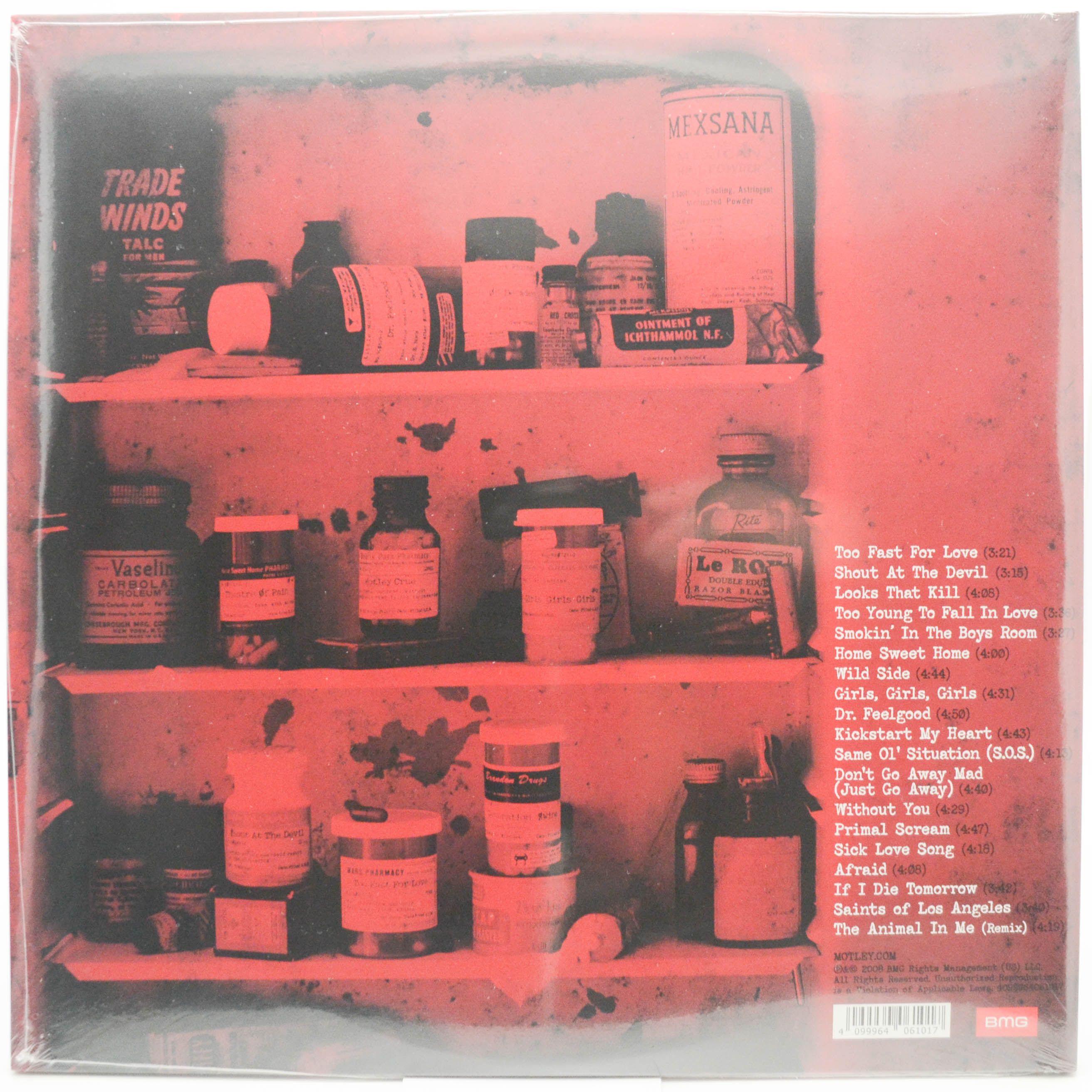 Mötley Crüe — Greatest Hits (2LP), 2009