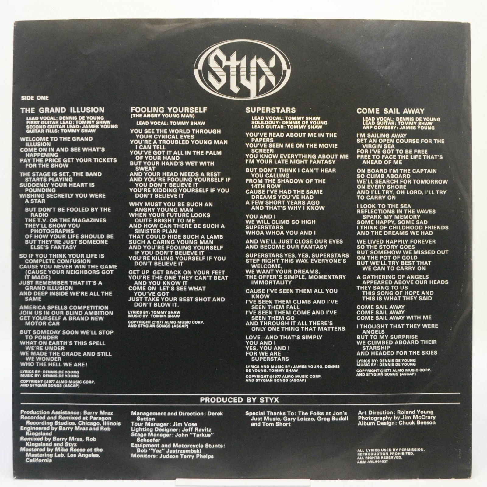 Styx — The Grand Illusion, 1977