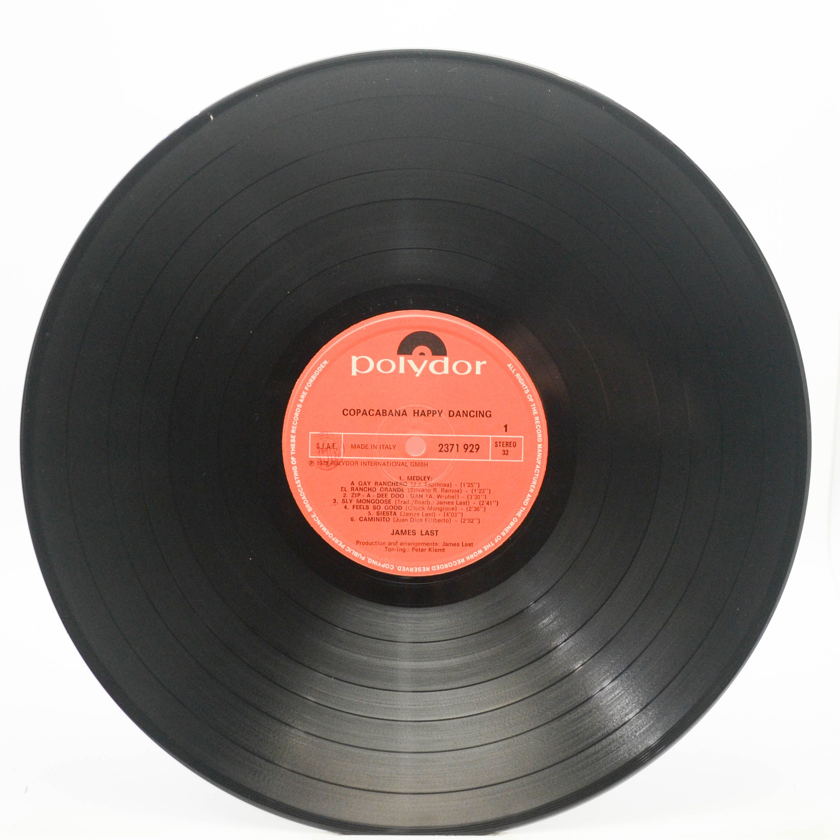 James Last — Copacabana Happy Dancing, 1979