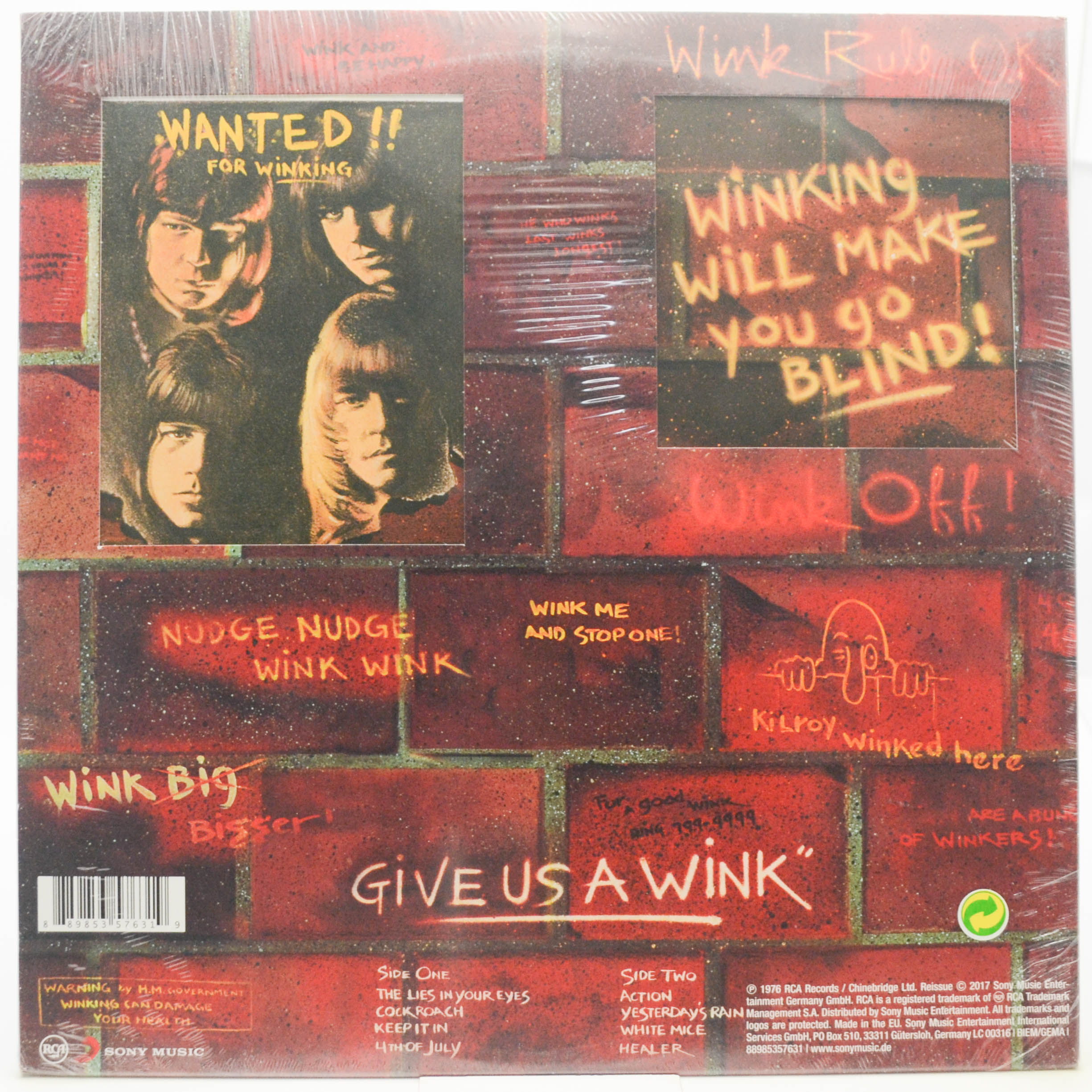 Виниловая пластинка Sweet — Give Us A Wink!, 1976