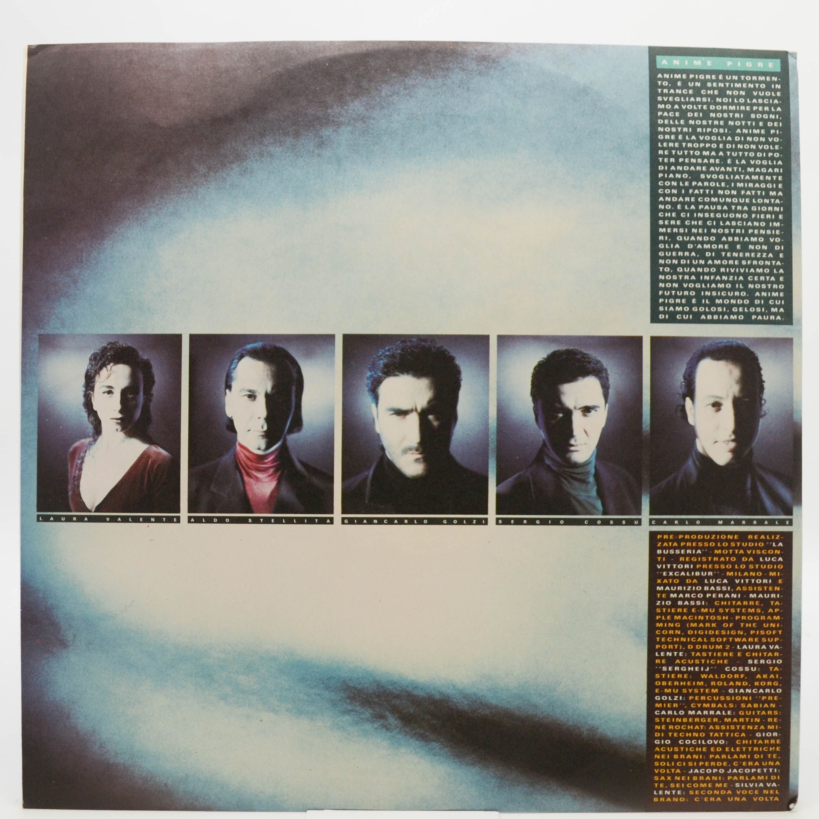 Matia Bazar — Anime Pigre (1-st, Italy), 1991