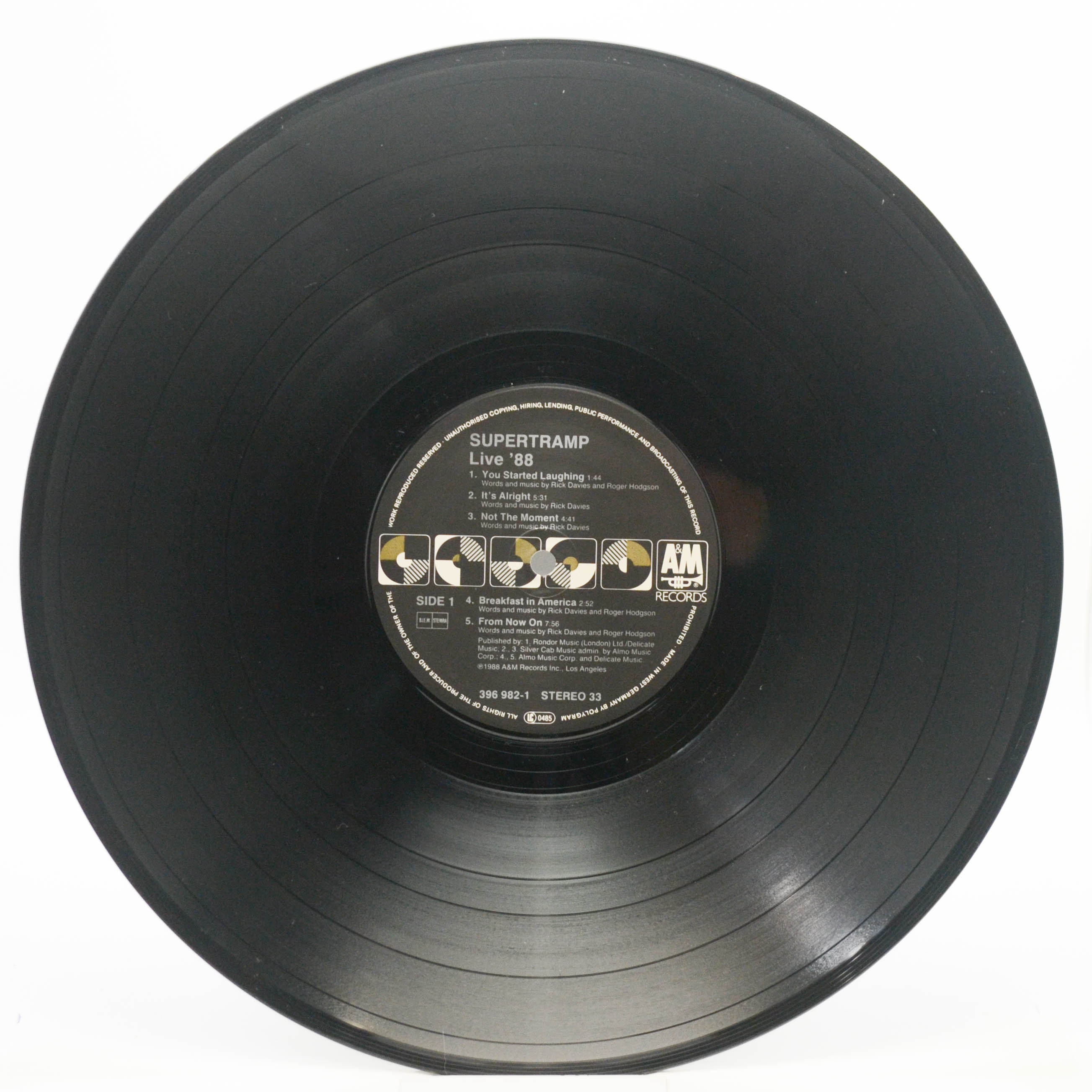 Supertramp — Live '88, 1988