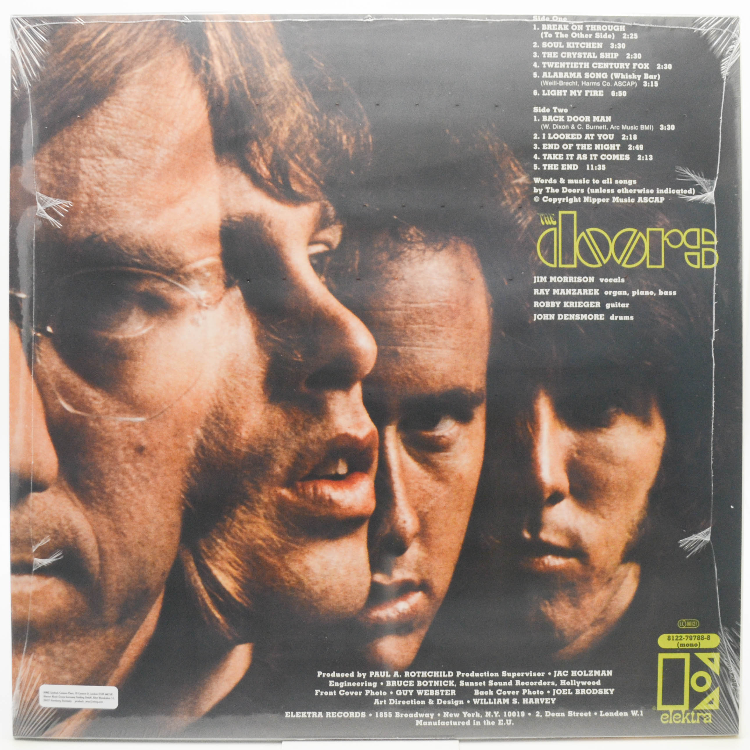 Виниловая пластинка Doors — The Doors, 1967