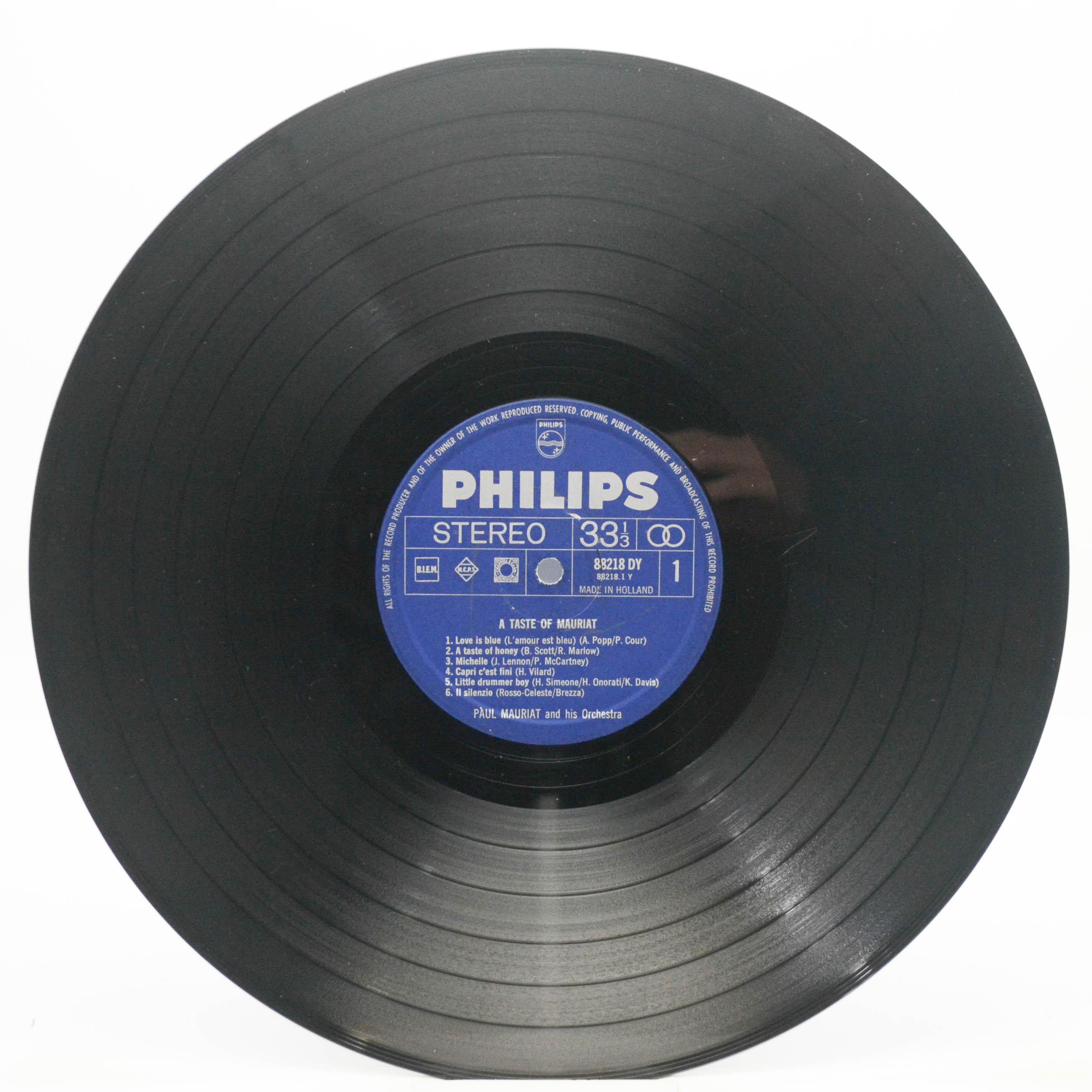 Paul Mauriat Orchestra — A Taste Of Mauriat,