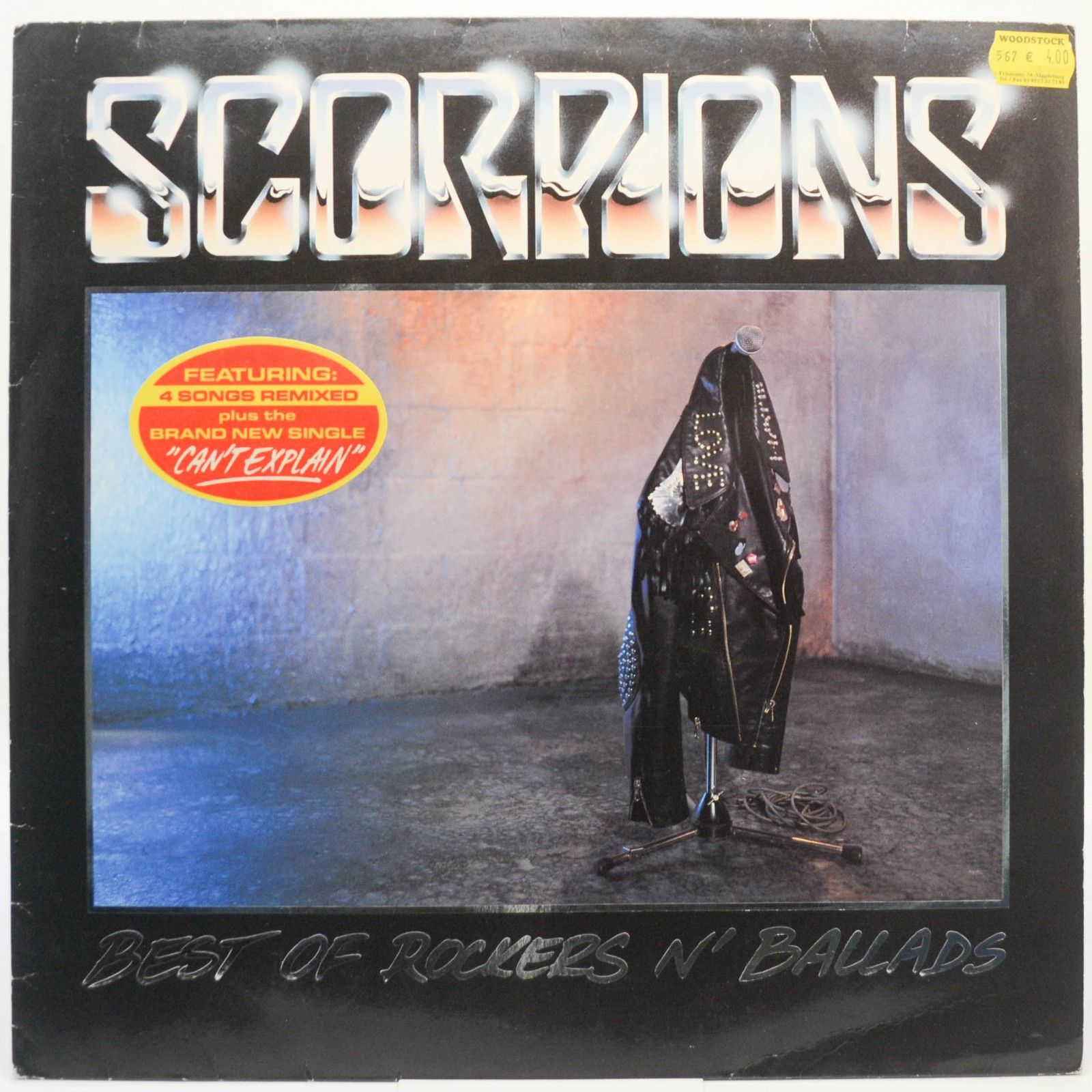 Scorpions — Best Of Rockers 'N' Ballads (1-st, Germany), 1989