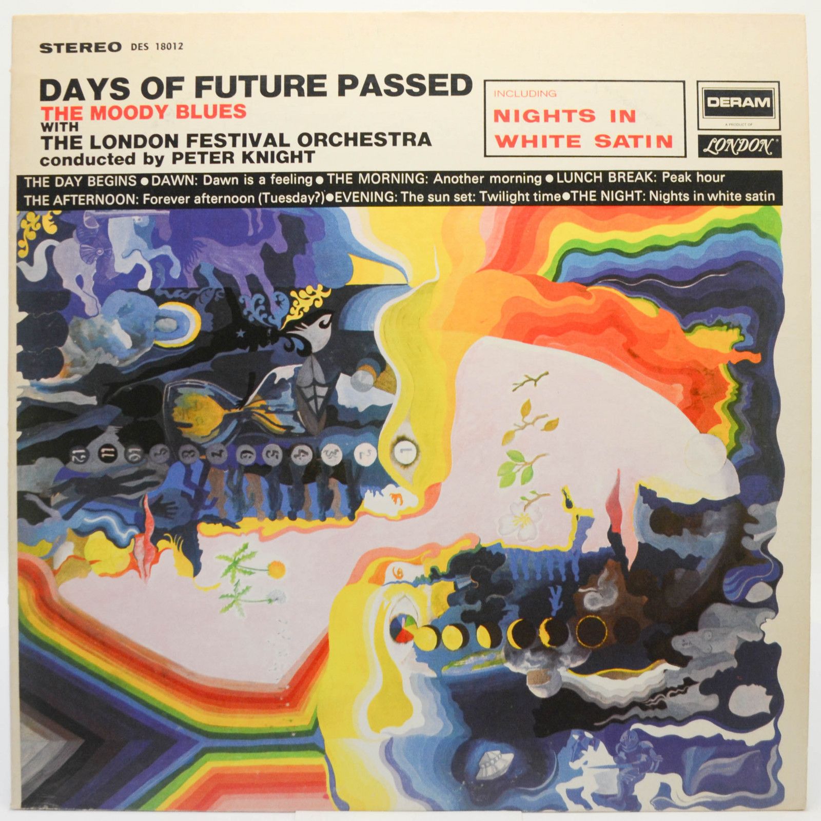 Moody Blues With The London Festival Orchestra Conducted By Peter Knight — Days Of Future Passed (USA), 1967