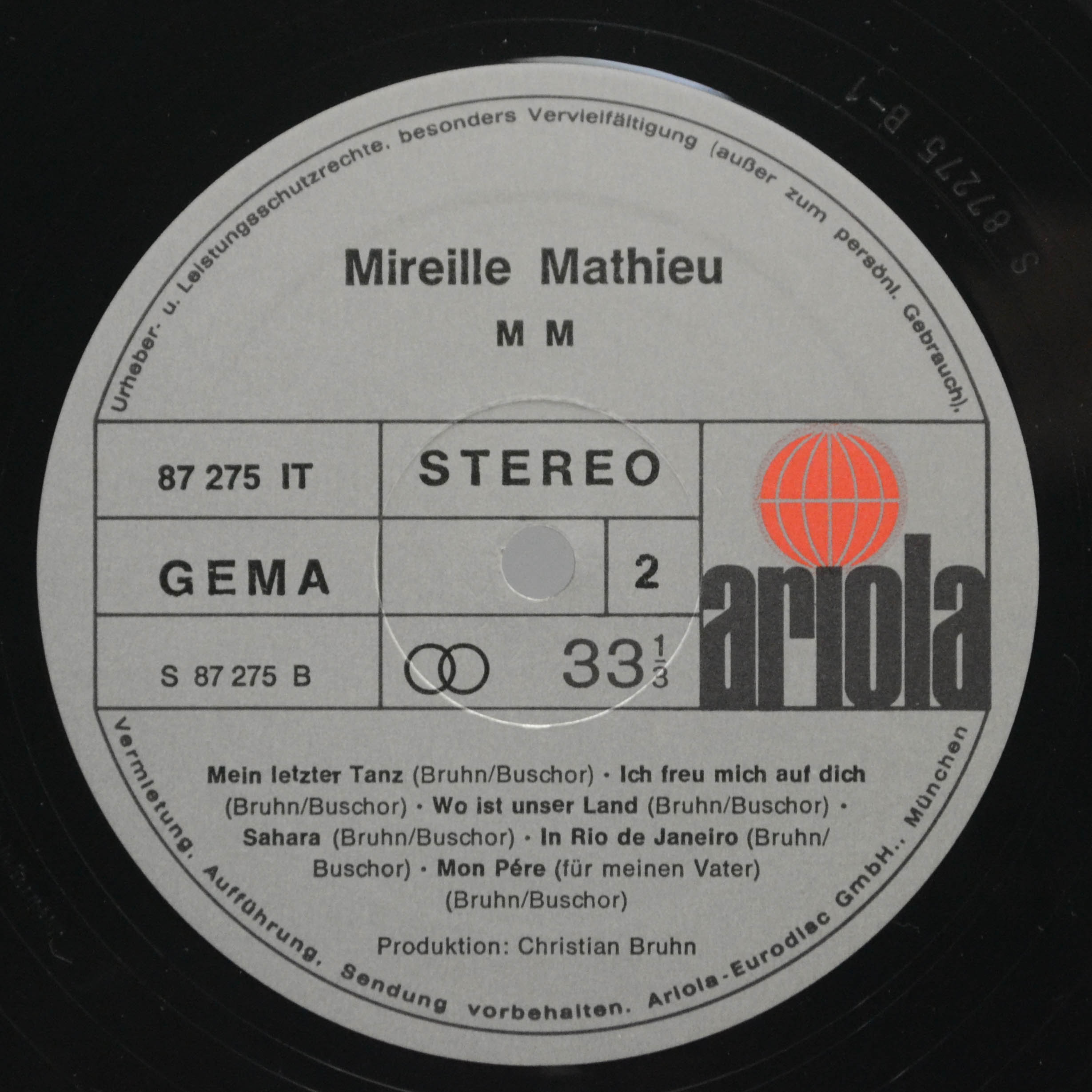 Виниловая пластинка Mireille Mathieu — M M, 1973