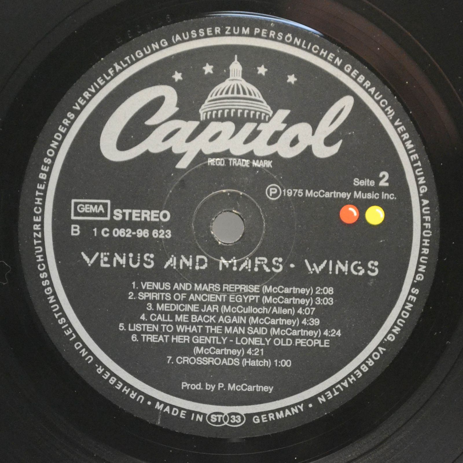 Wings — Venus And Mars (2 posters), 1975