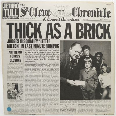 Thick As A Brick (Newspaper), 1972