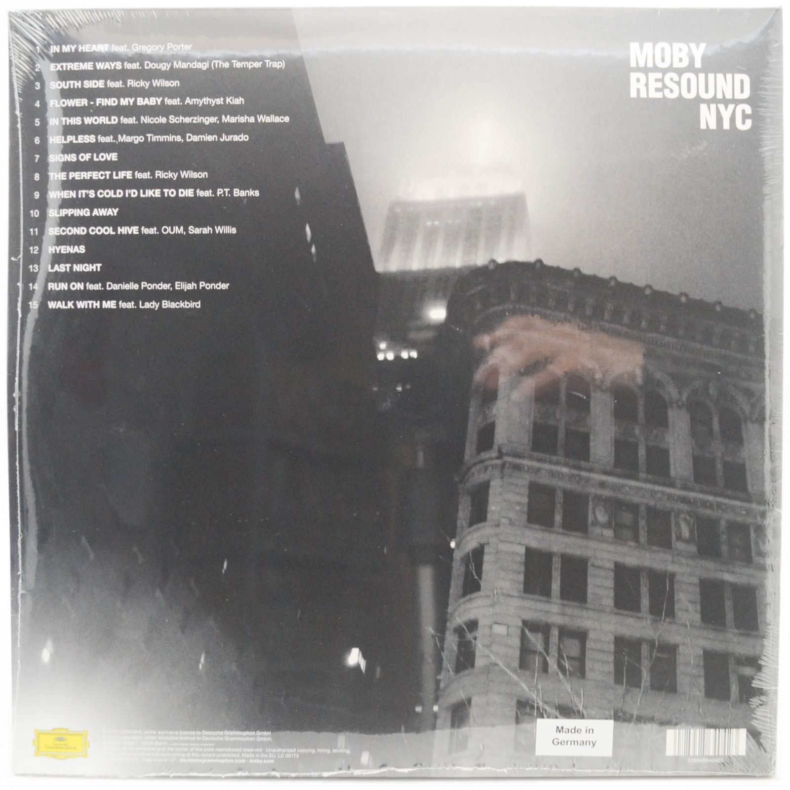 Moby — Resound NYC (2LP), 2023