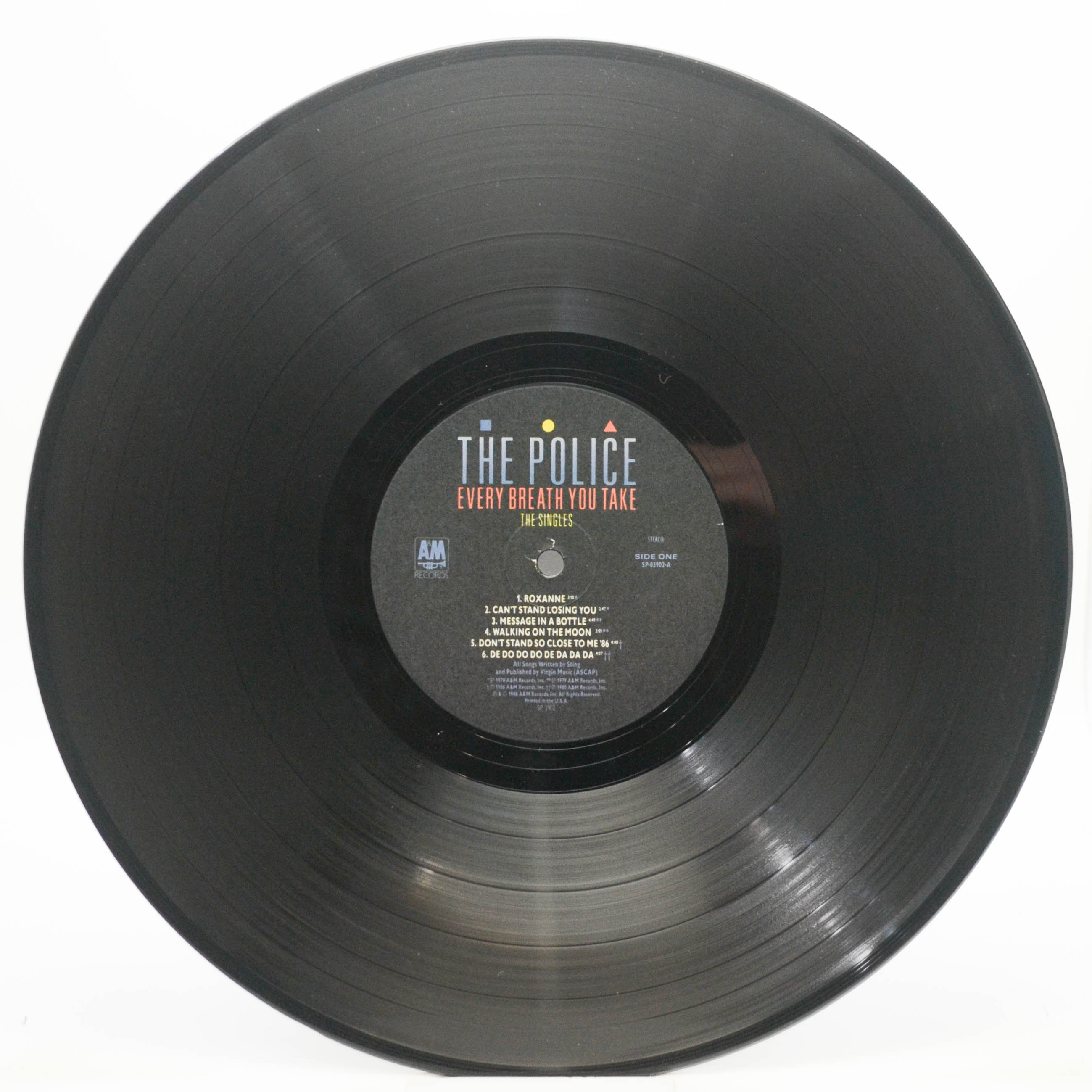 Police — Every Breath You Take (The Singles) (USA), 1986