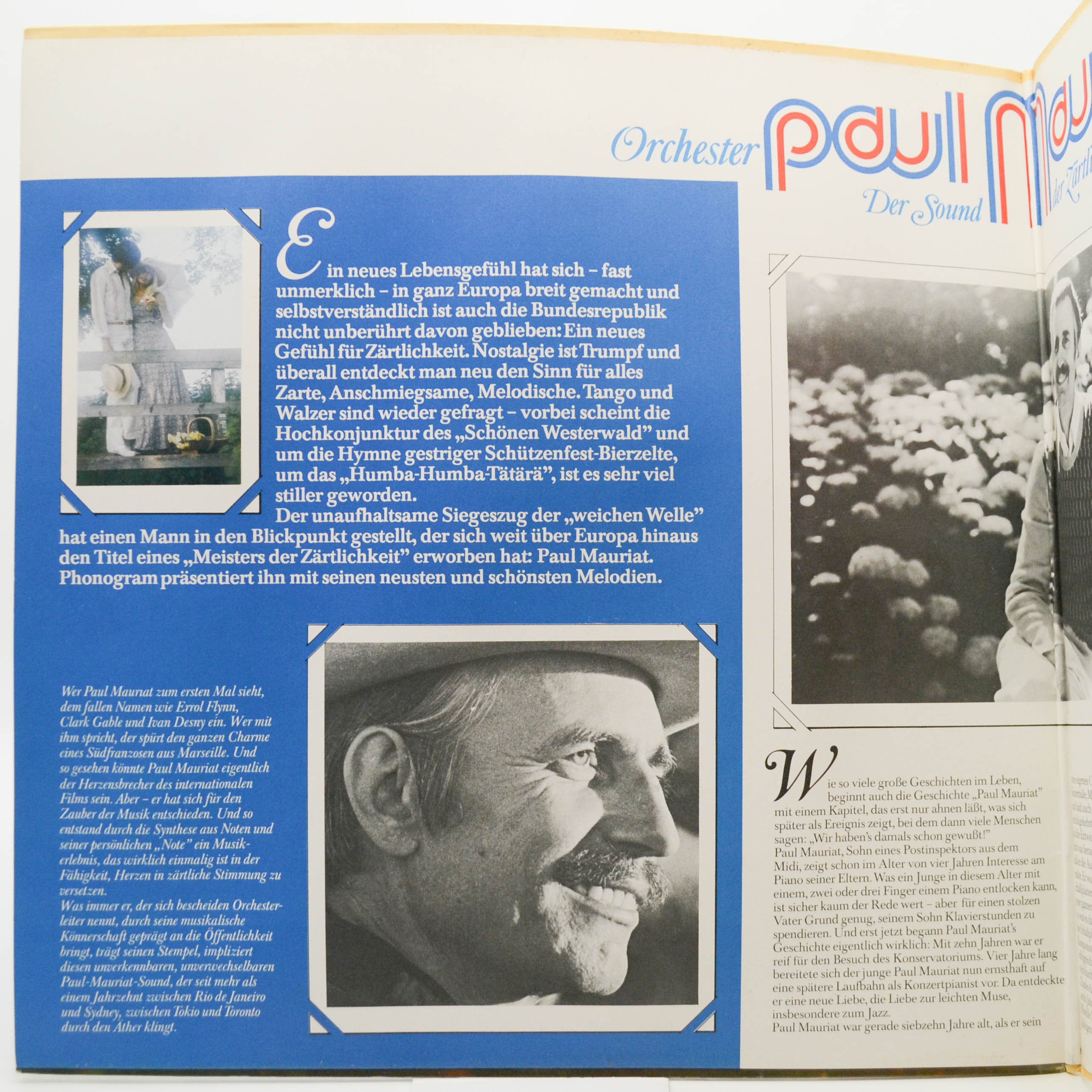 Orchester Paul Mauriat — Zauber Der Zärtlichkeit, 1977