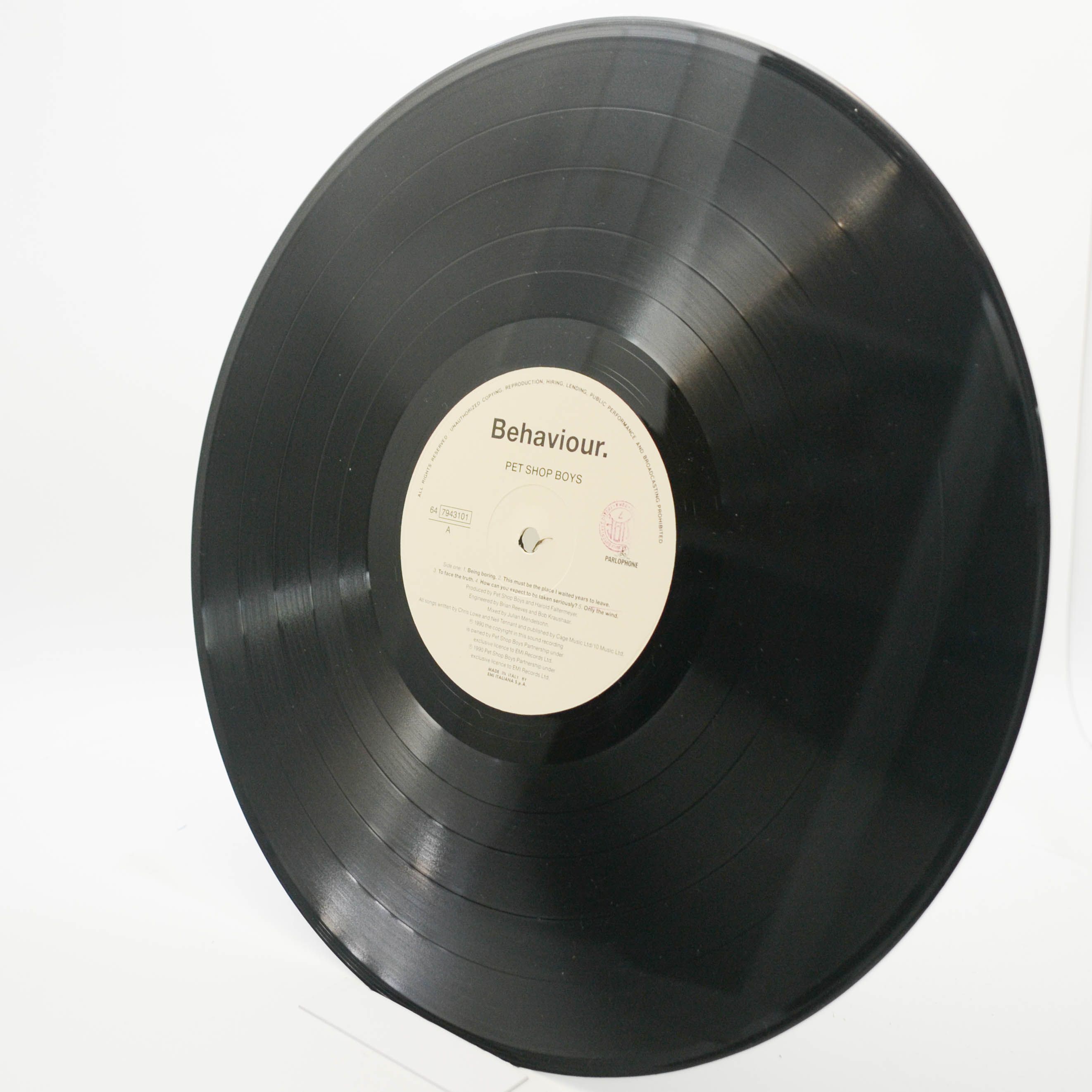 Pet Shop Boys — Behaviour, 1990