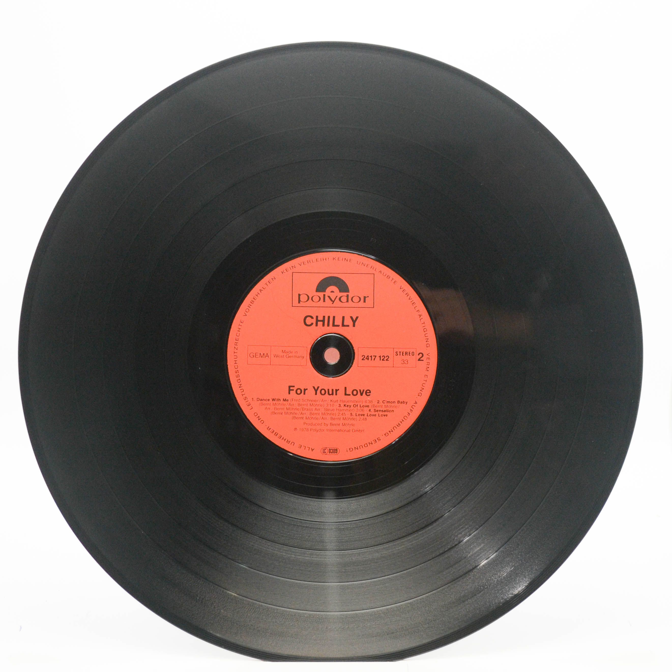Chilly — For Your Love, 1978