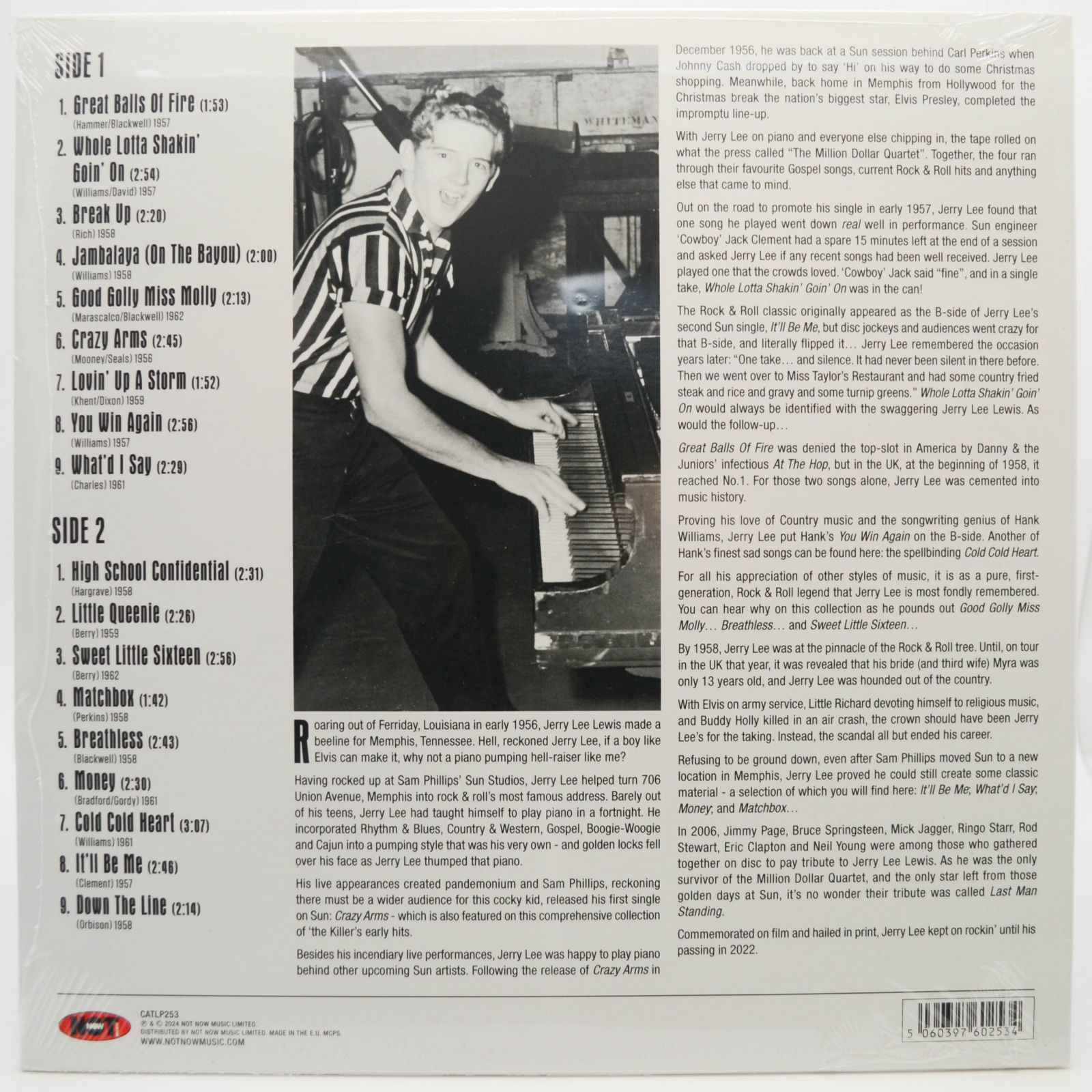 Jerry Lee Lewis — Greatest Hits, 2024