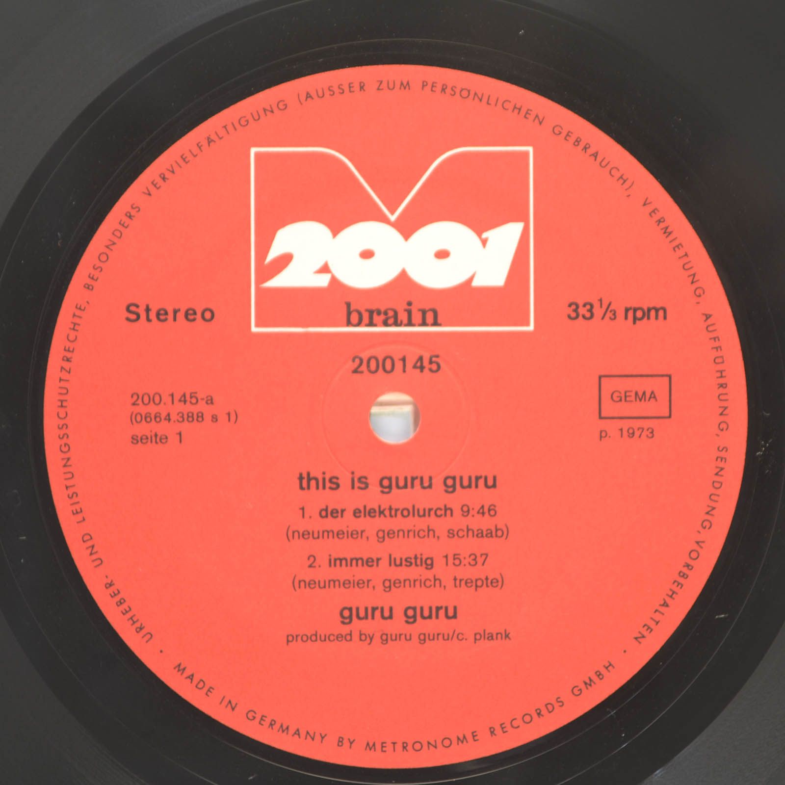 Guru Guru — This Is Guru Guru, 1973