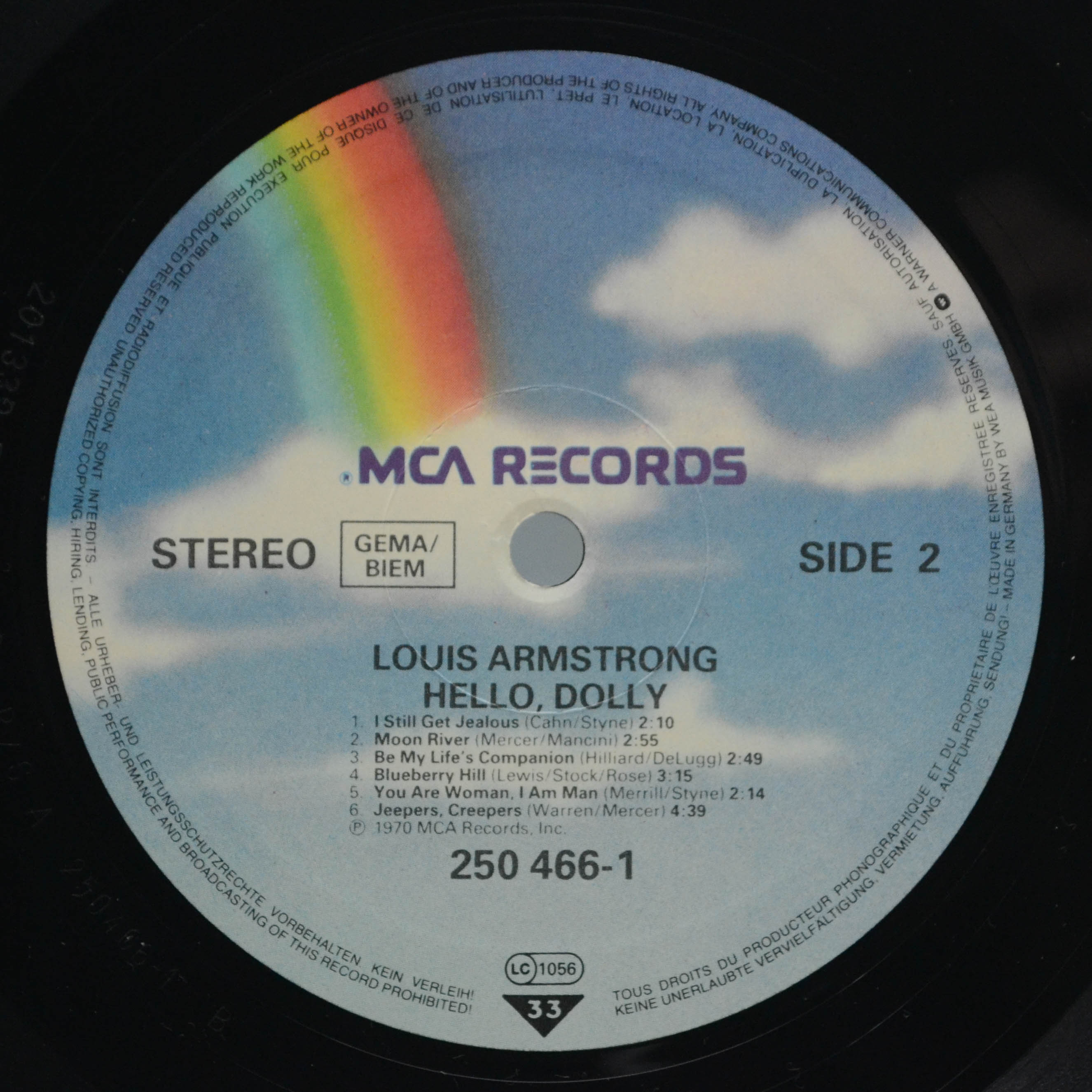 Louis Armstrong — Louis Armstrong's Hello Dolly!, 1970