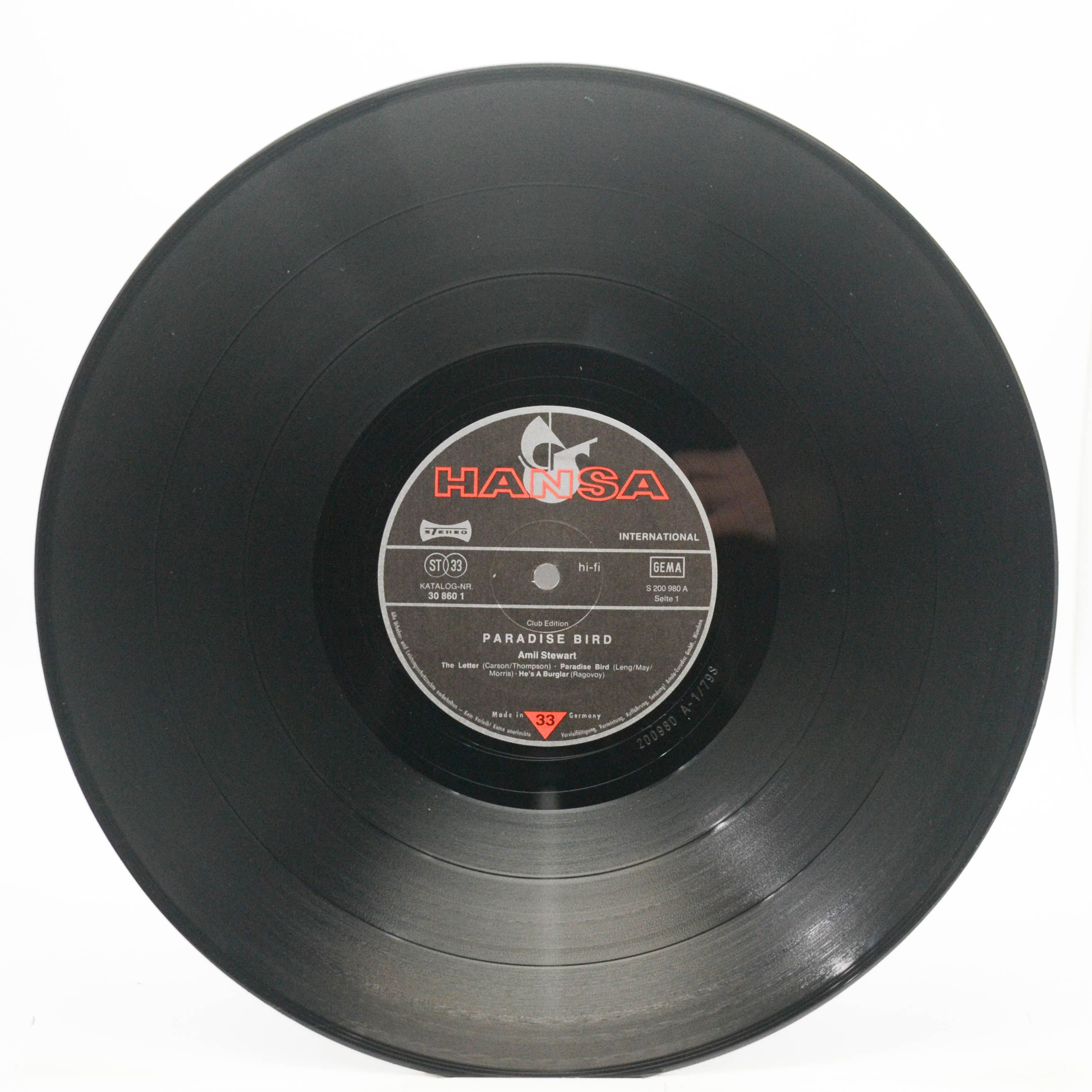 Amii Stewart — Paradise Bird, 1980