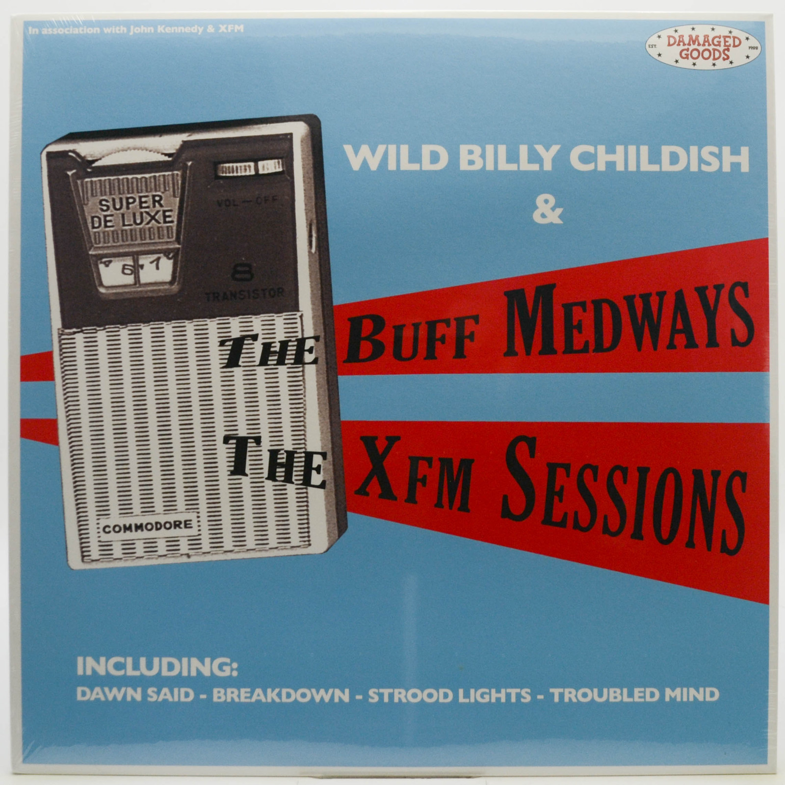 Виниловая пластинка Wild Billy Childish & The Buff Medways — The XFM Sessions (UK), 2007