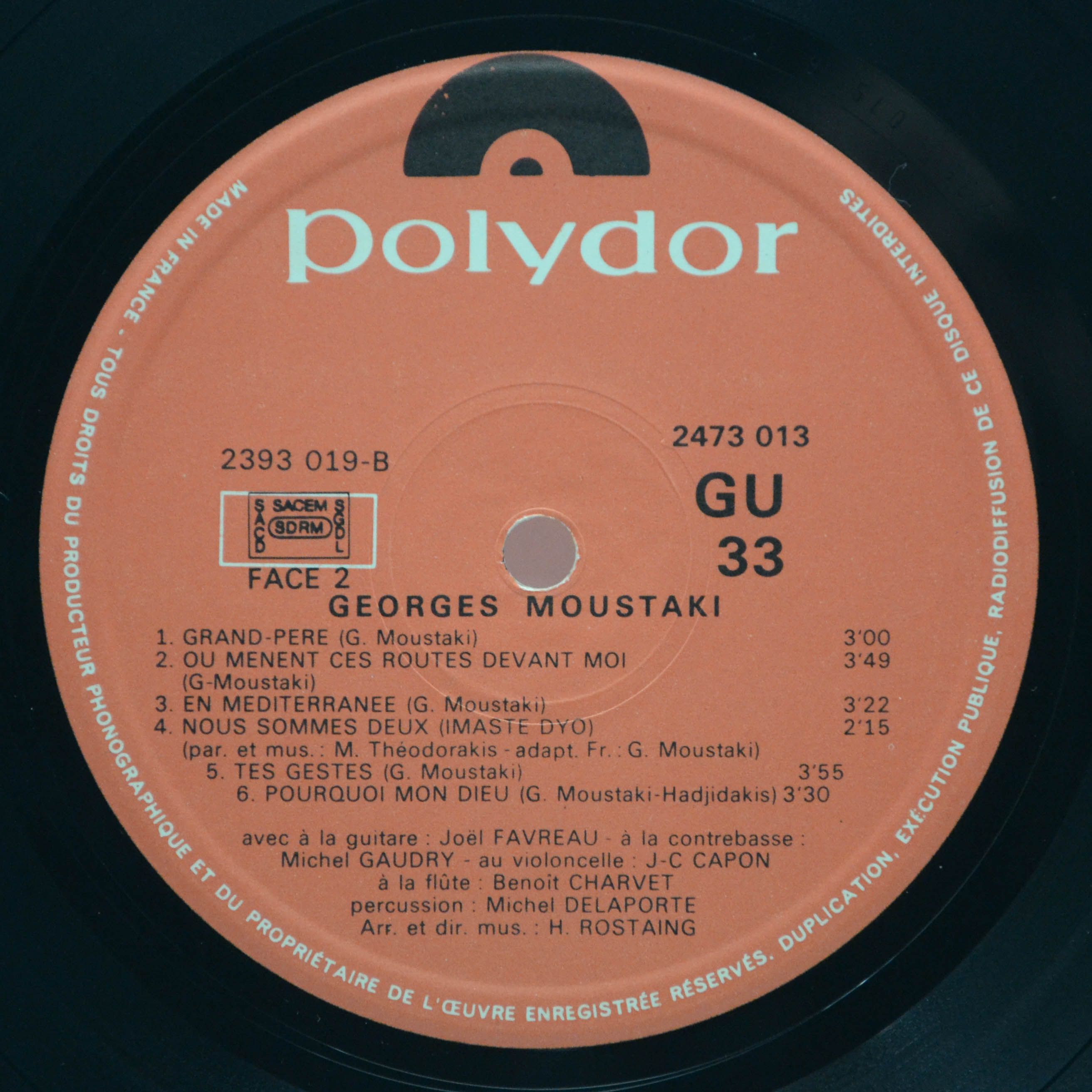 Moustaki — Georges Moustaki (France), 1971