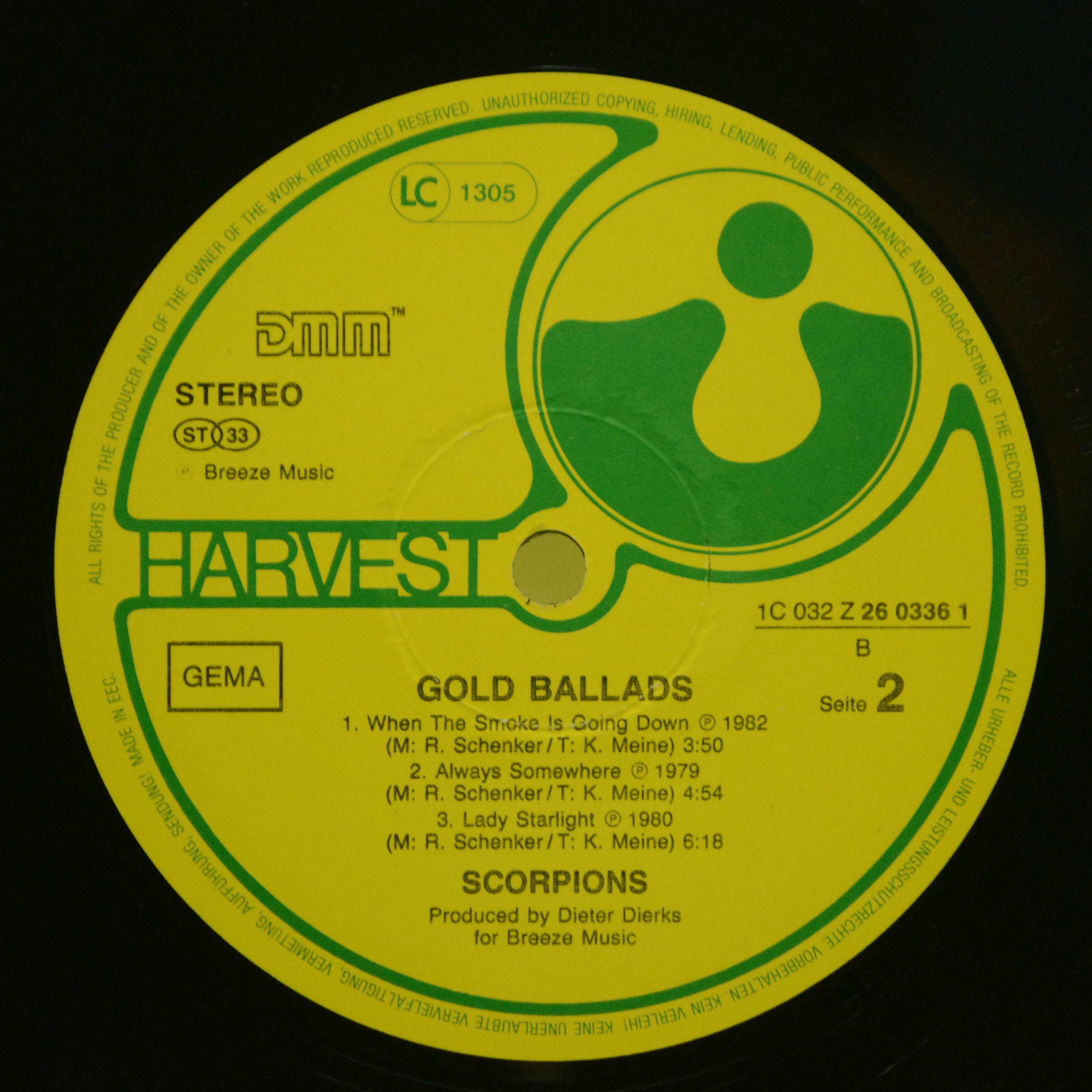 Scorpions — Gold Ballads, 1984