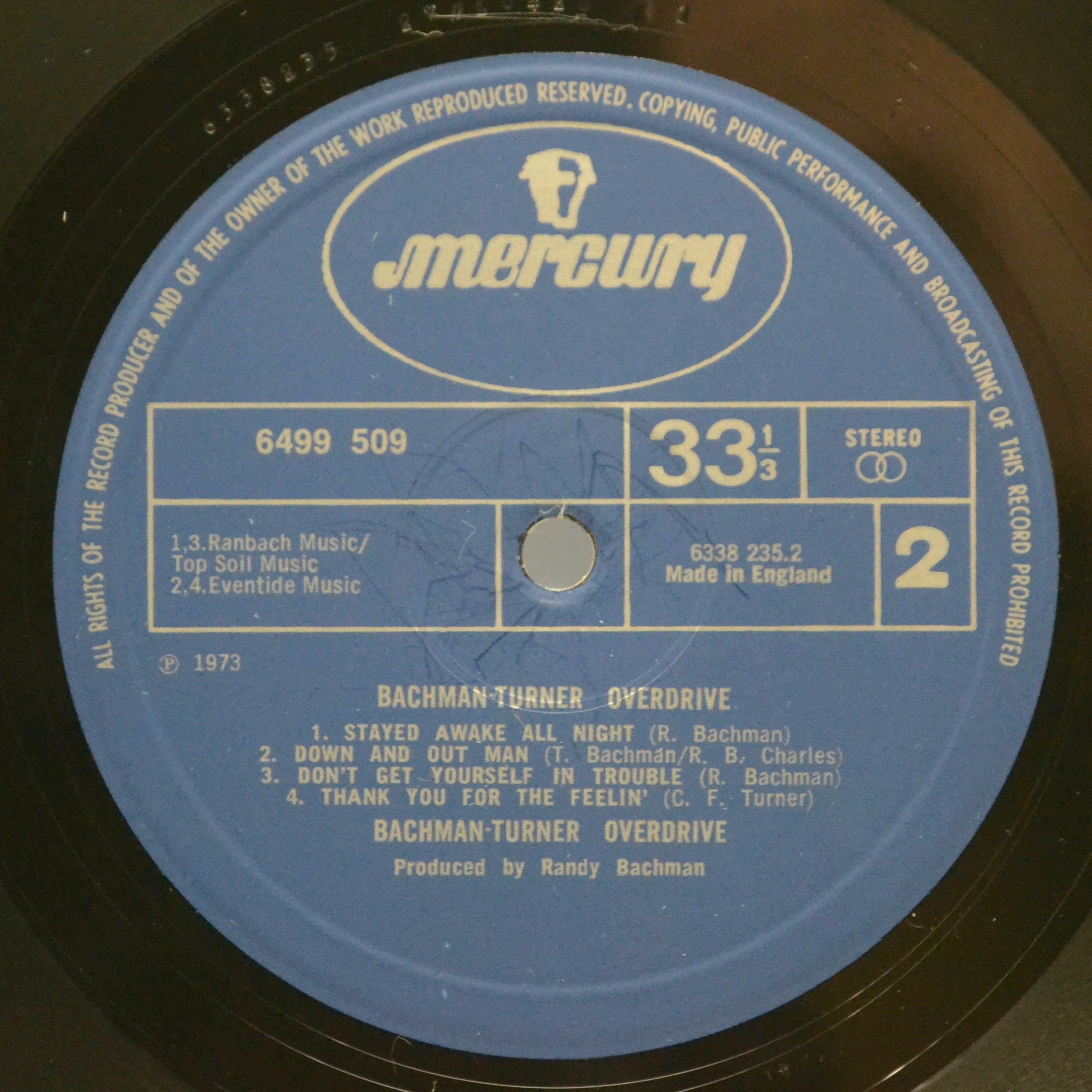 Bachman-Turner Overdrive — Bachman-Turner Overdrive (UK), 1973