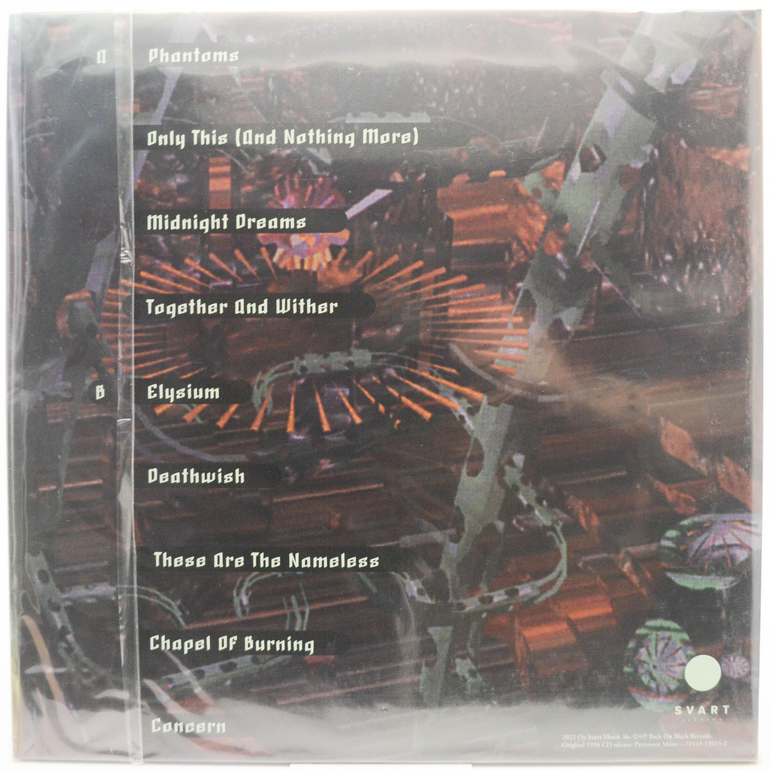 Solitude Aeturnus — Downfall, 1996