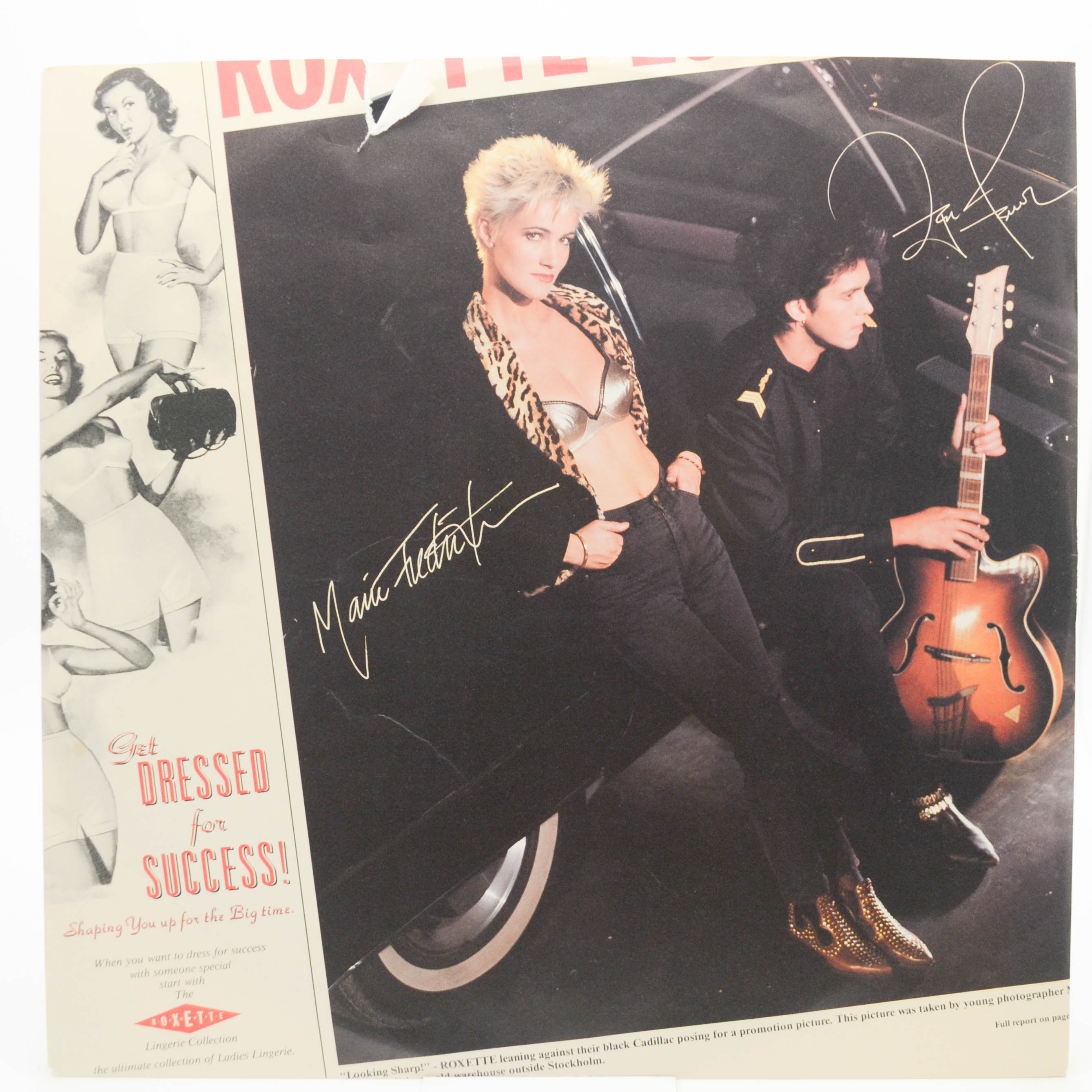 Roxette — Look Sharp! (1-st, Sweden), 1988