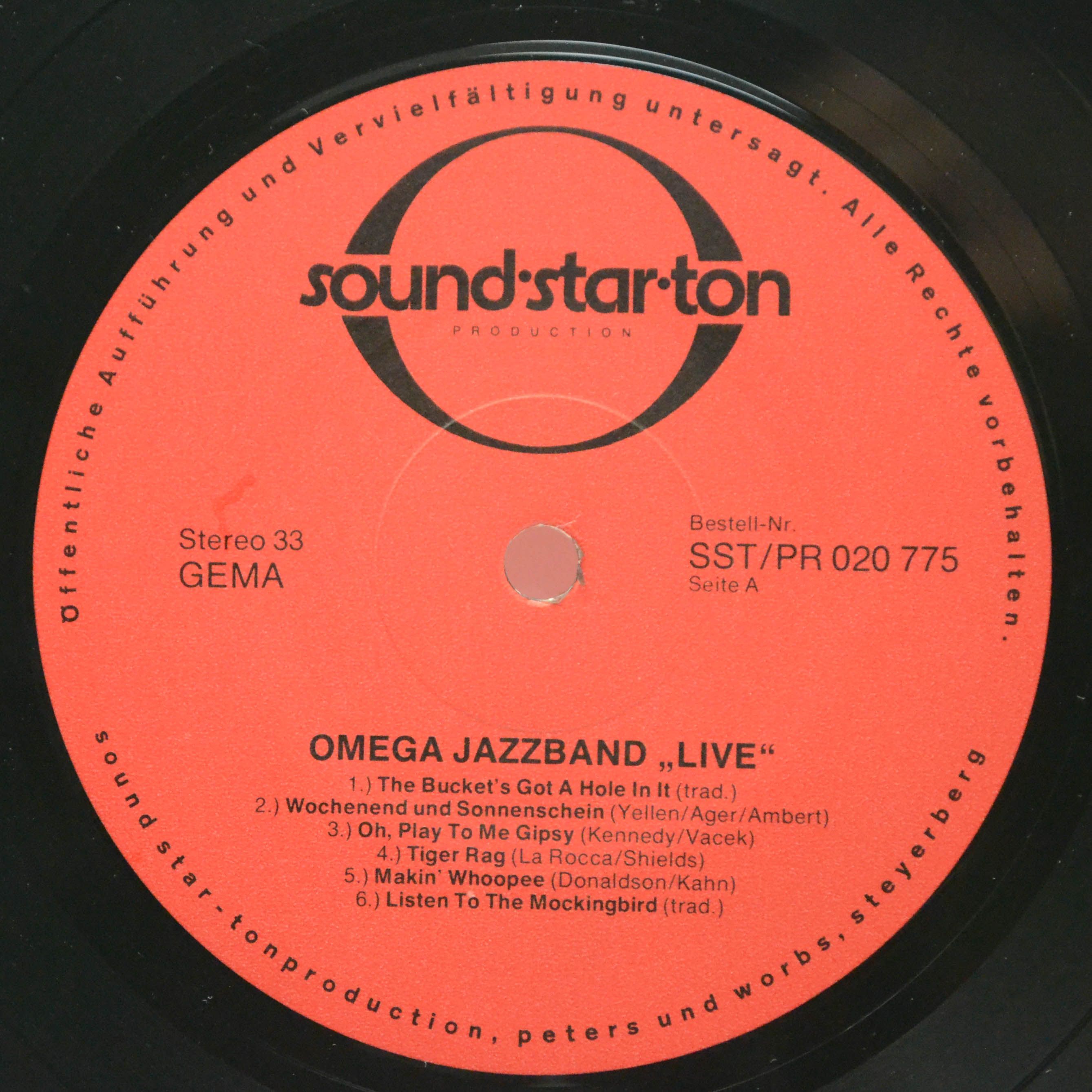 Omega Jazzband — 3 - LIVE!, 1975