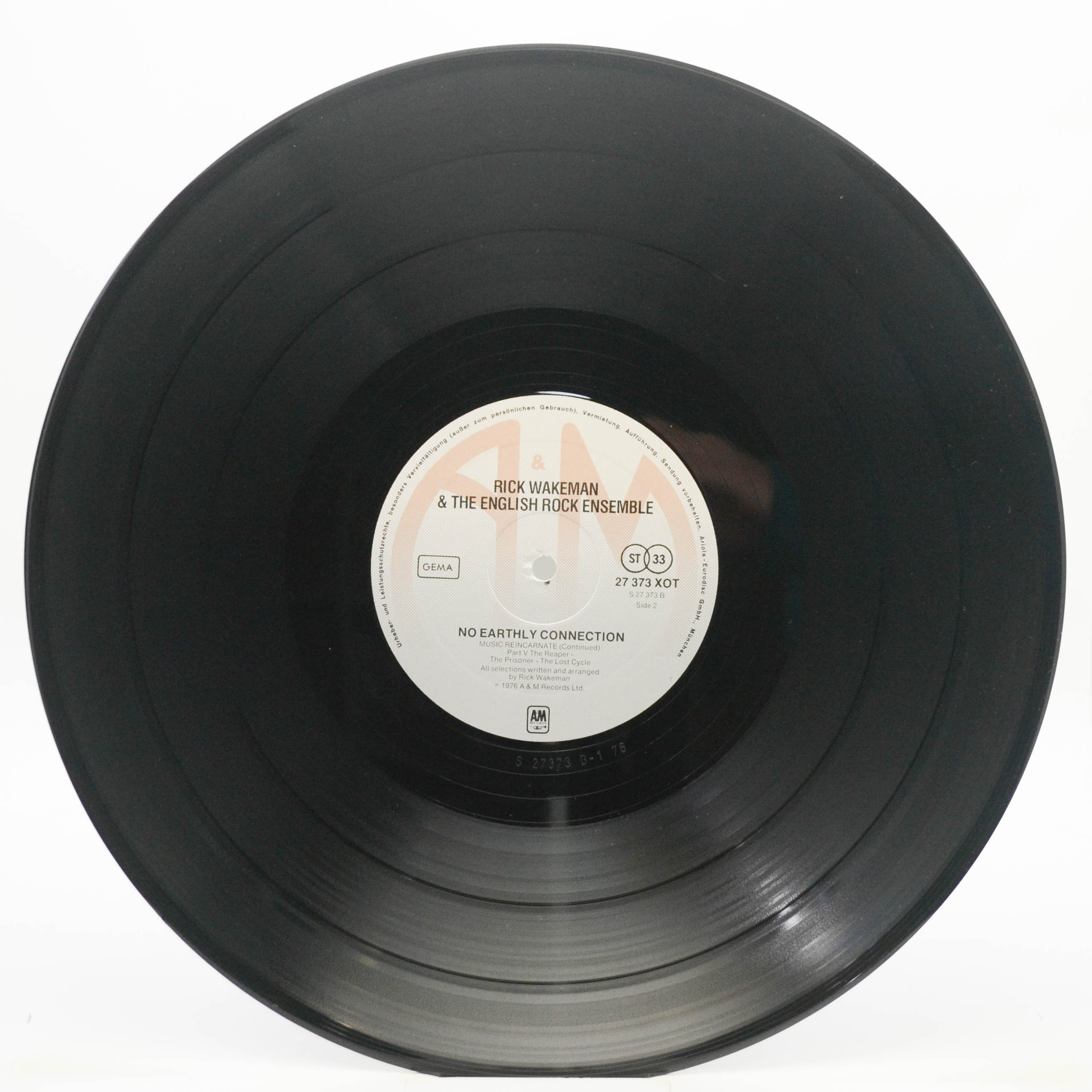 Rick Wakeman And The English Rock Ensemble — No Earthly Connection, 1976